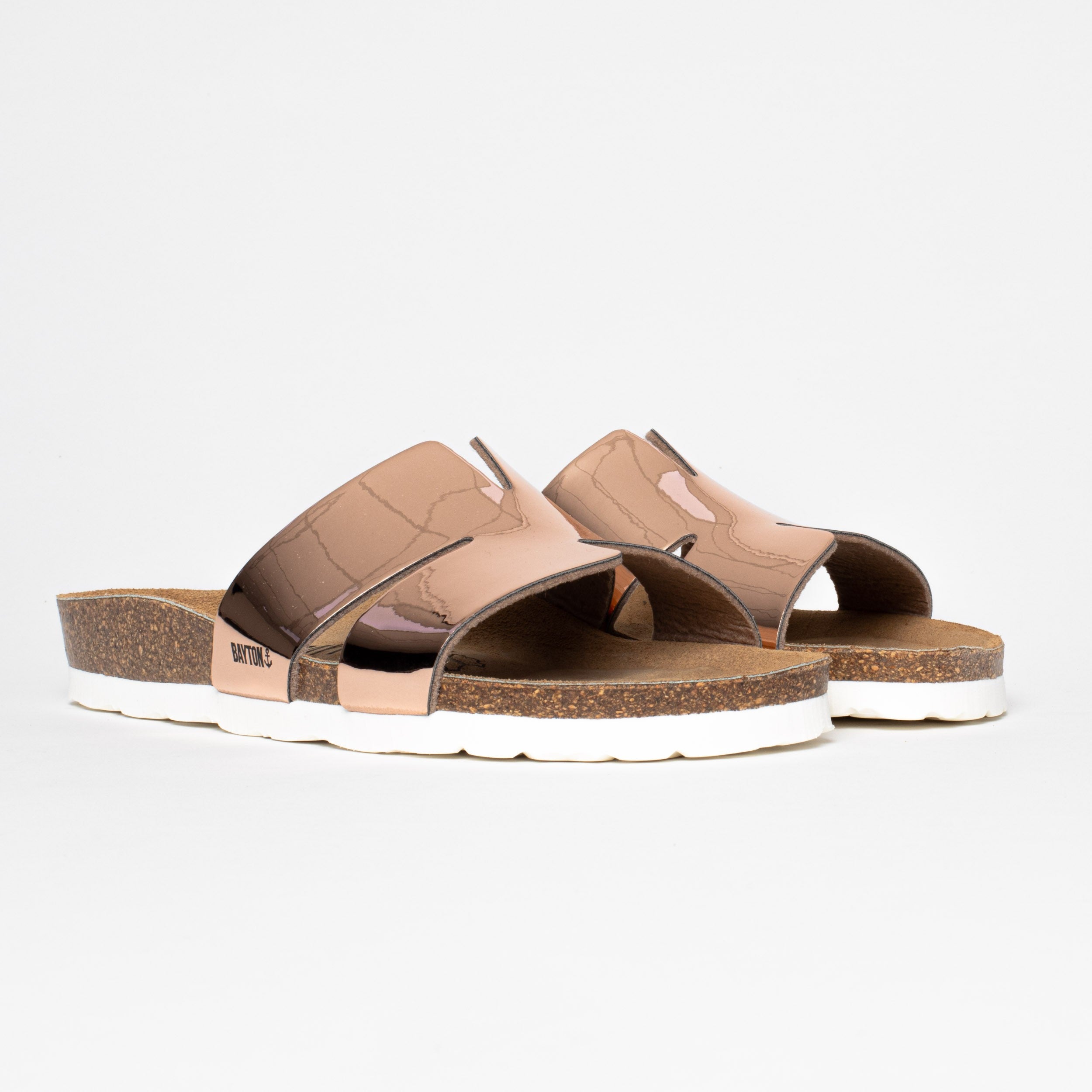 Djone Nude 1 Strap Sandals