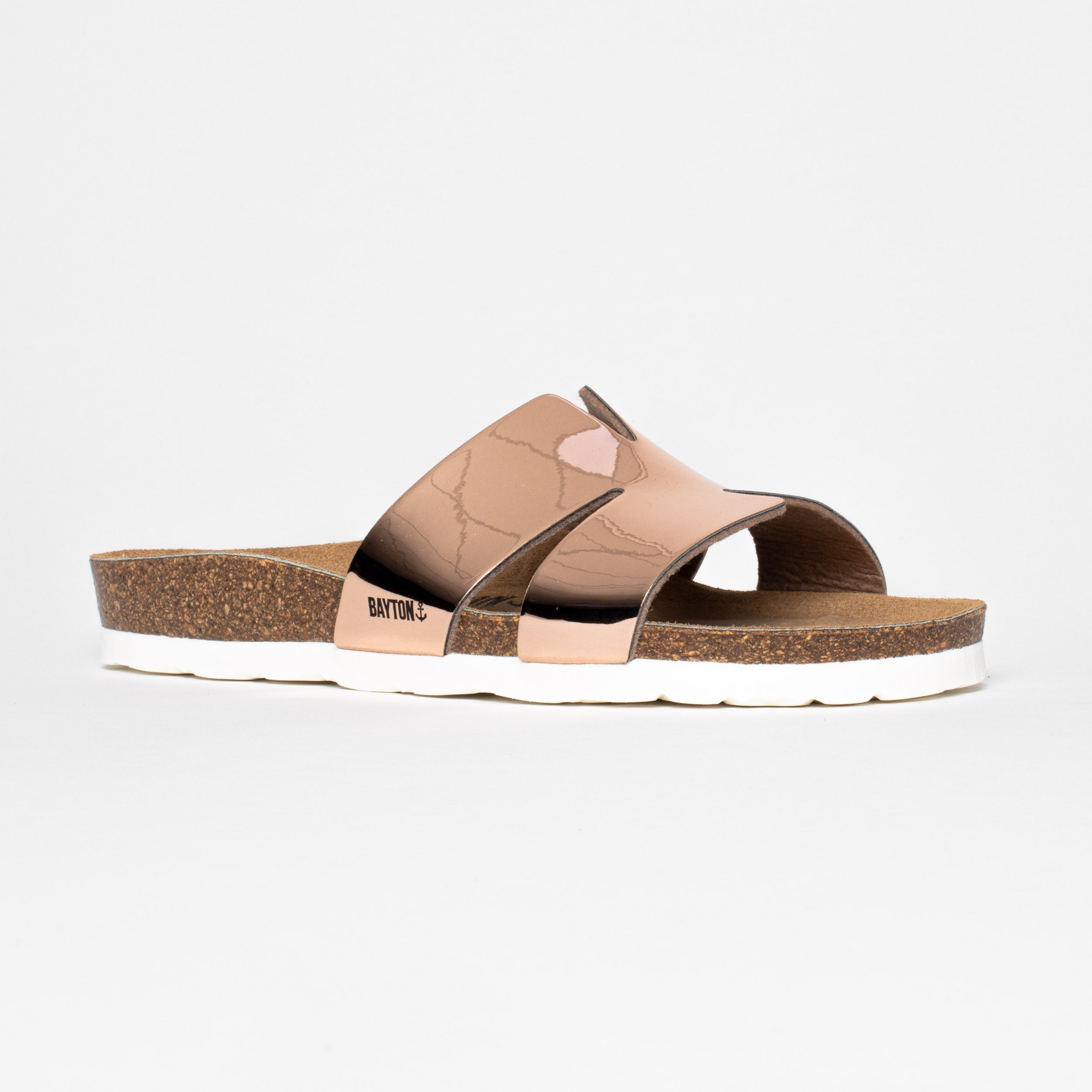 Djone Nude 1 Strap Sandals