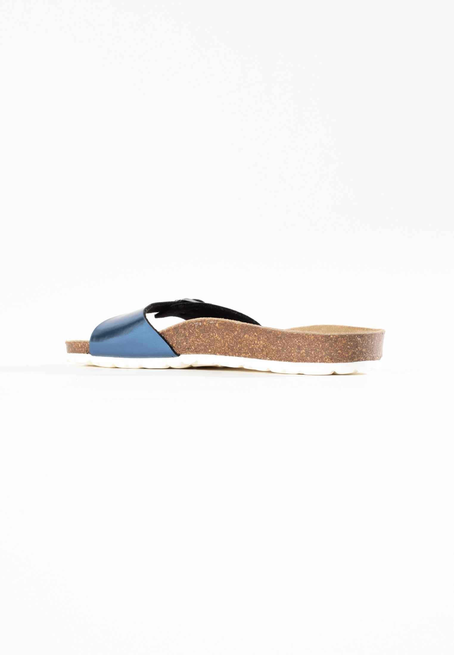 Zephyr Navy Blue 1 Strap Sandals