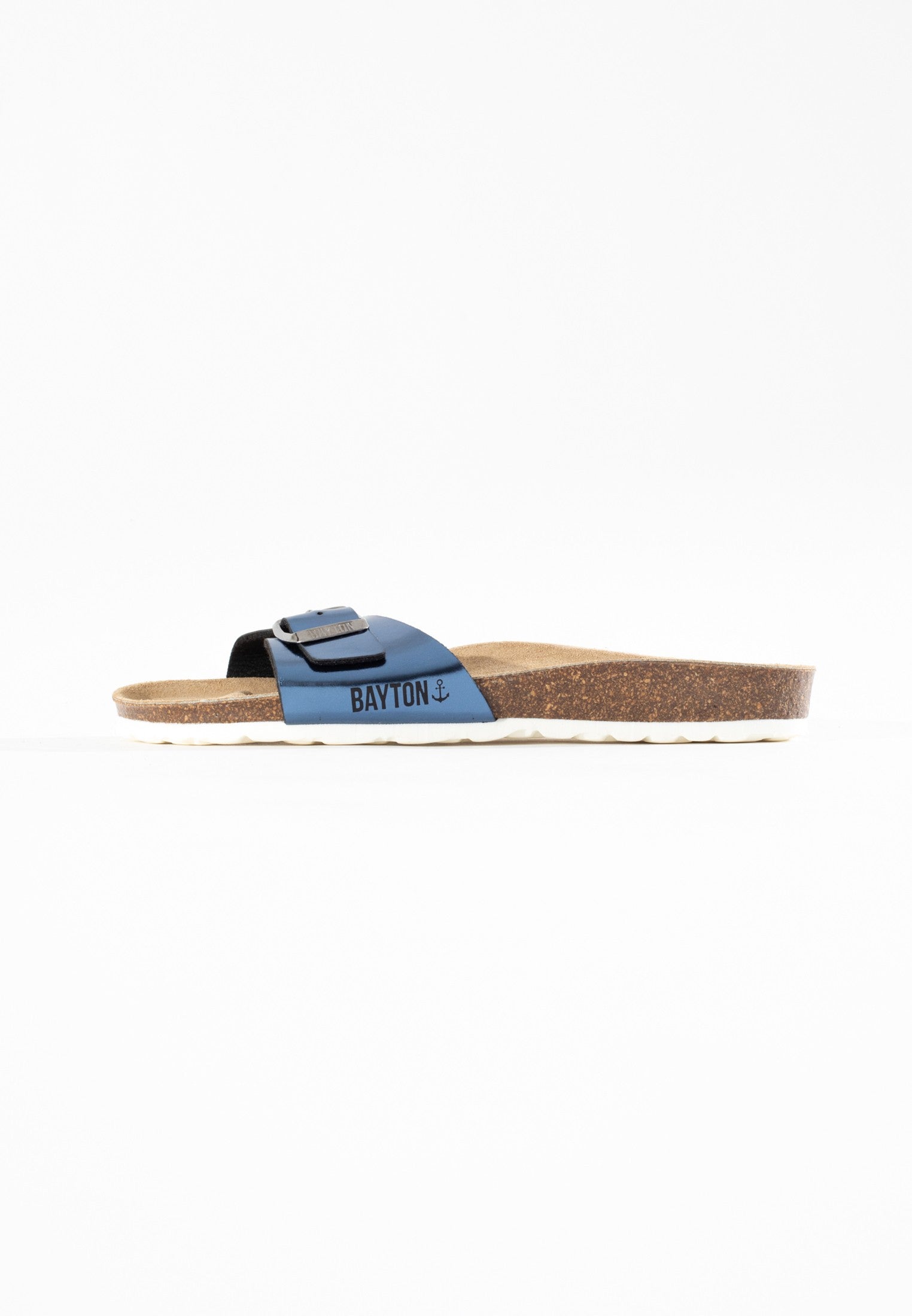 Zephyr Navy Blue 1 Strap Sandals