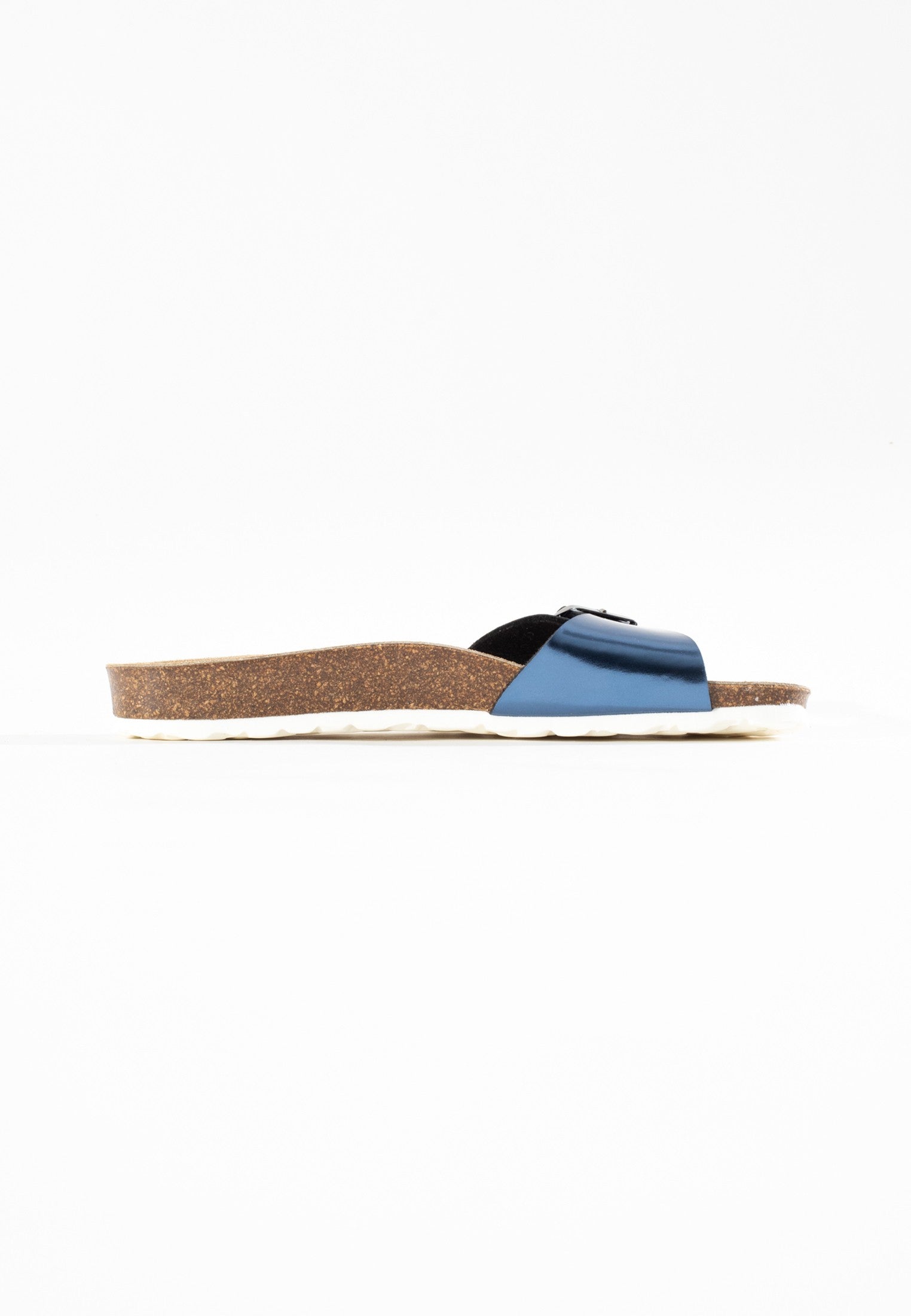 Zephyr Navy Blue 1 Strap Sandals