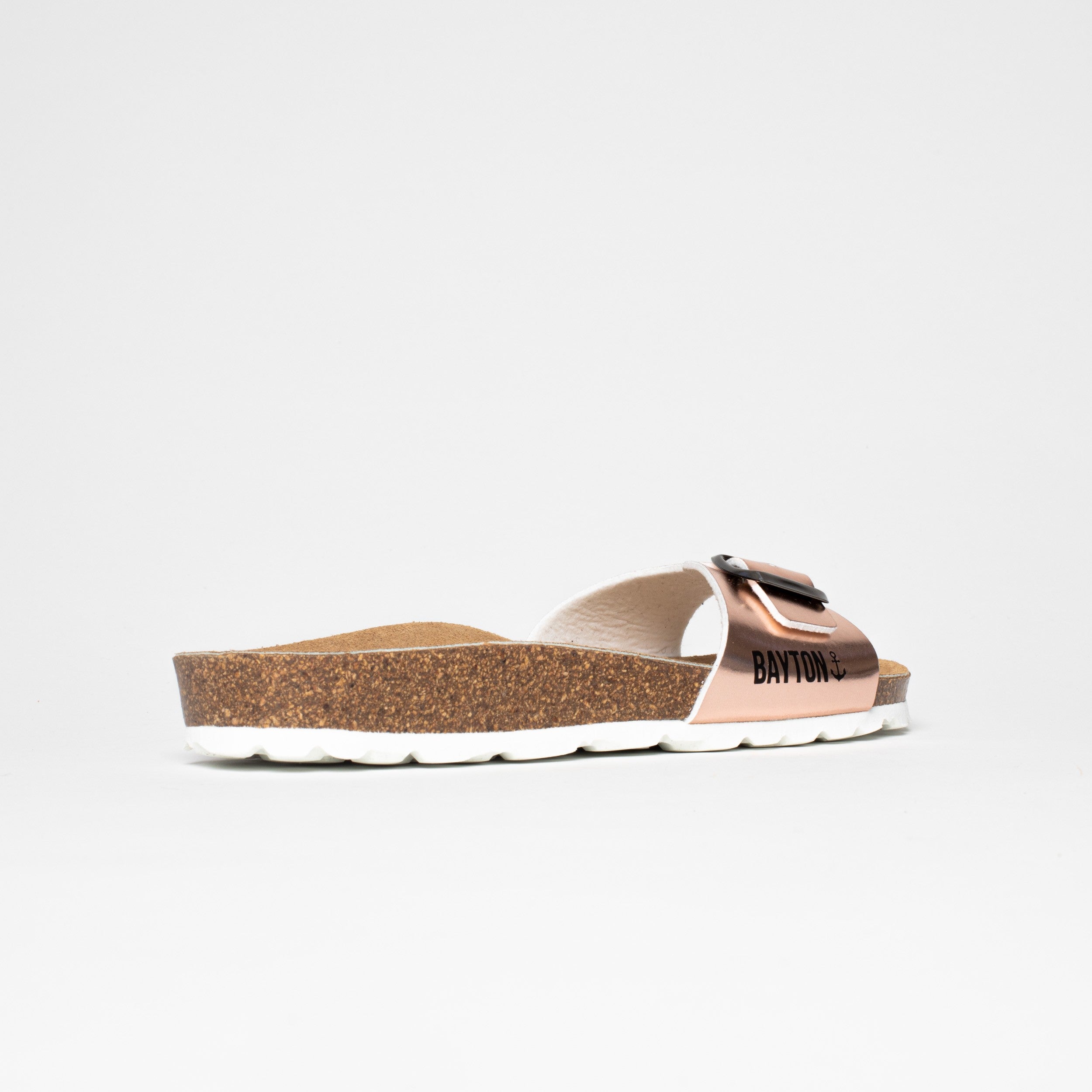 Zephyr Rose Gold 1 Strap Sandals