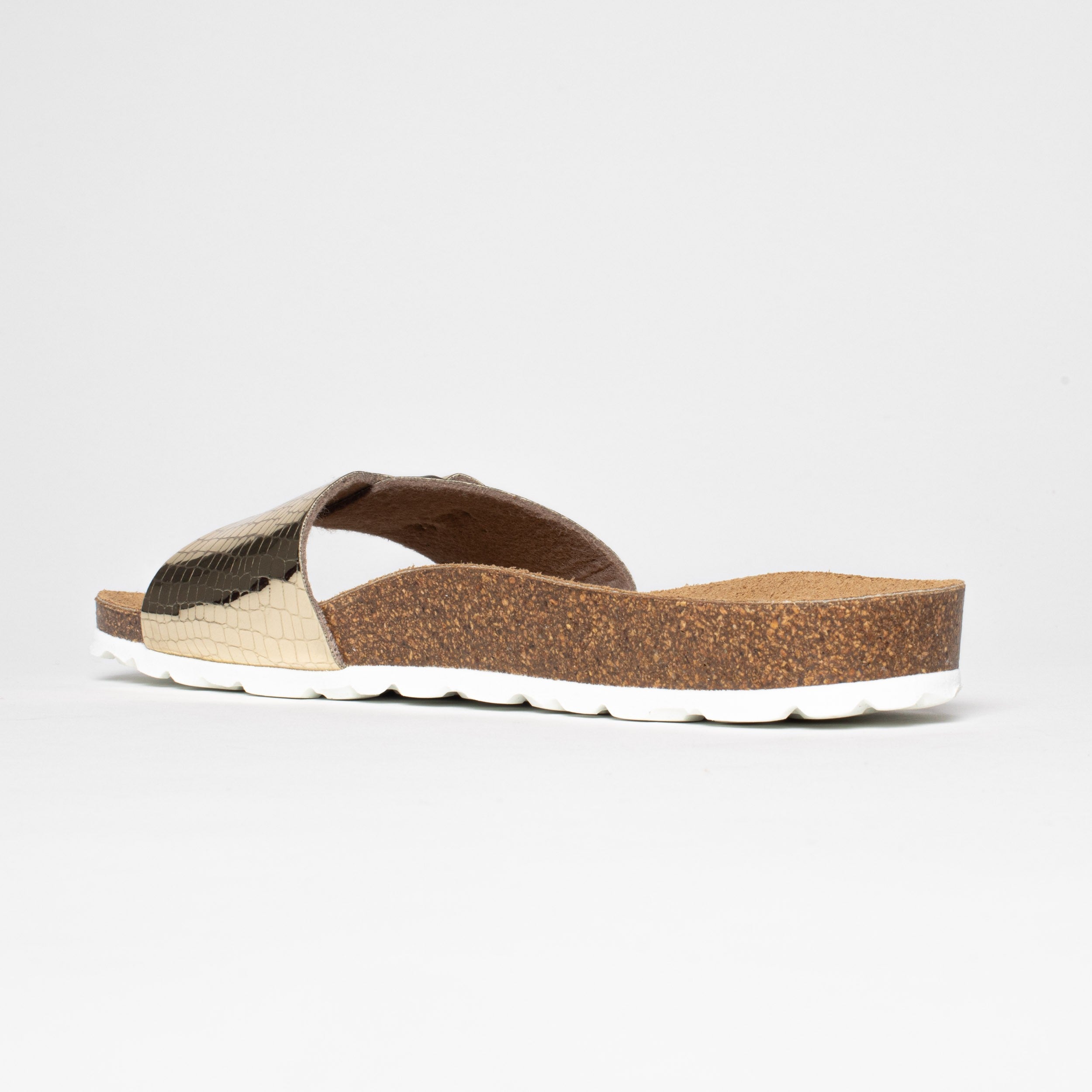 1 Strap Toronto Platinum Sandals