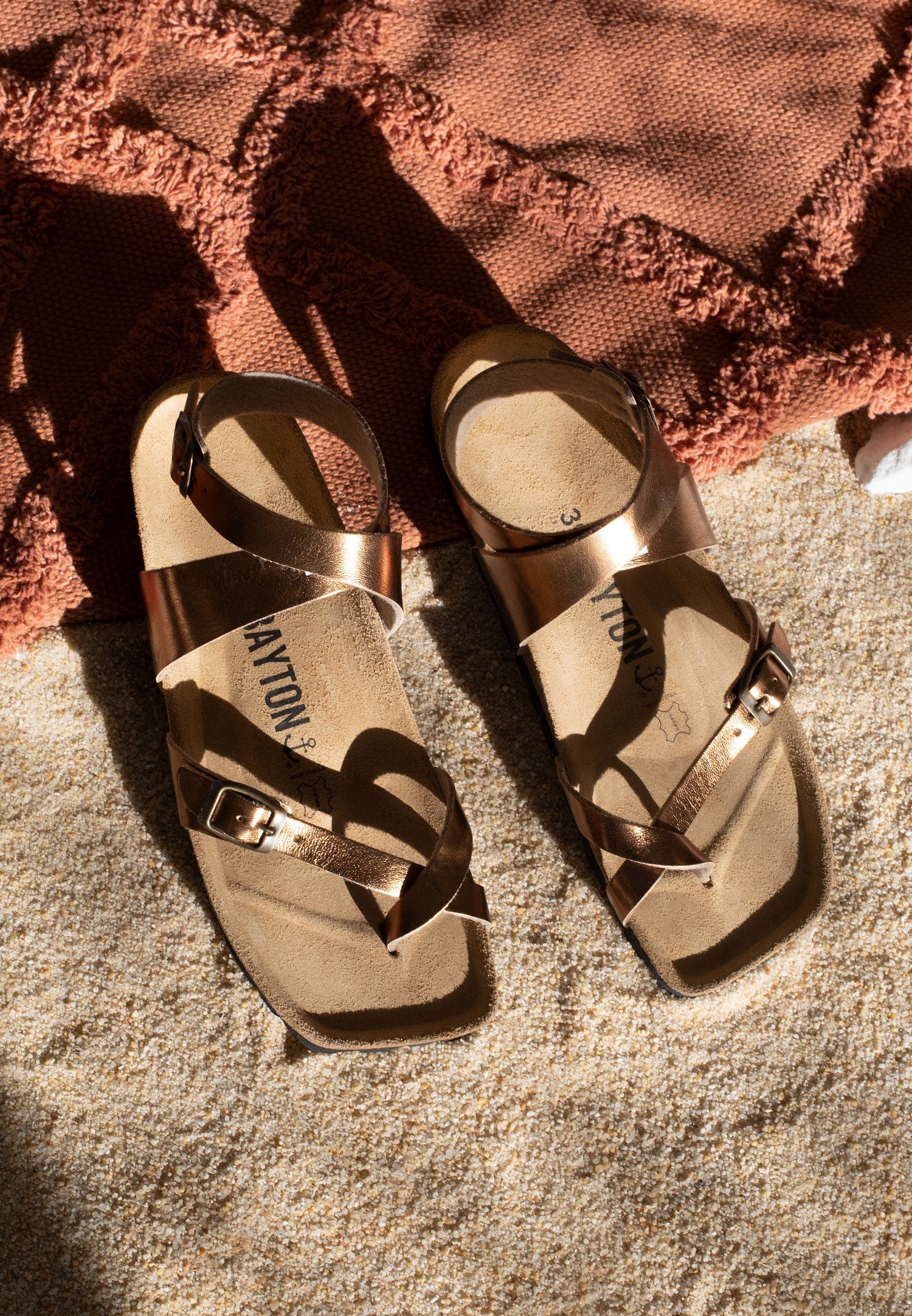 Sandalias Cisne Bronce