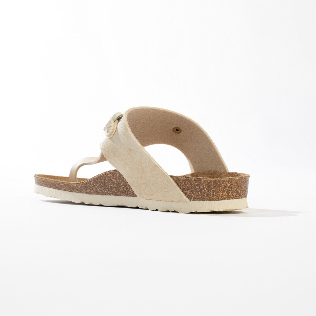 Picola Bronze Toe-Thong Sandals