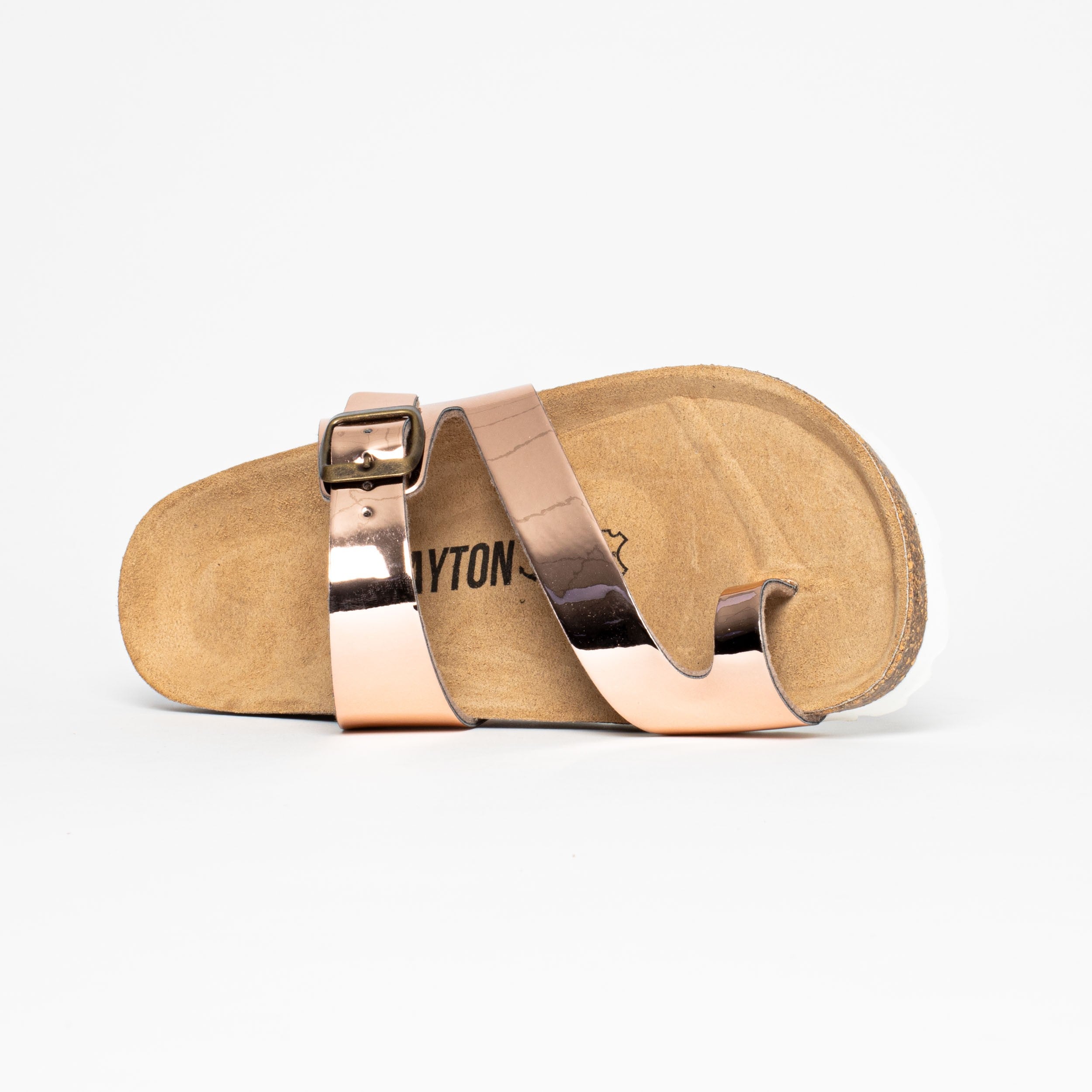 Biscay Rose Gold Open Toe Sandals