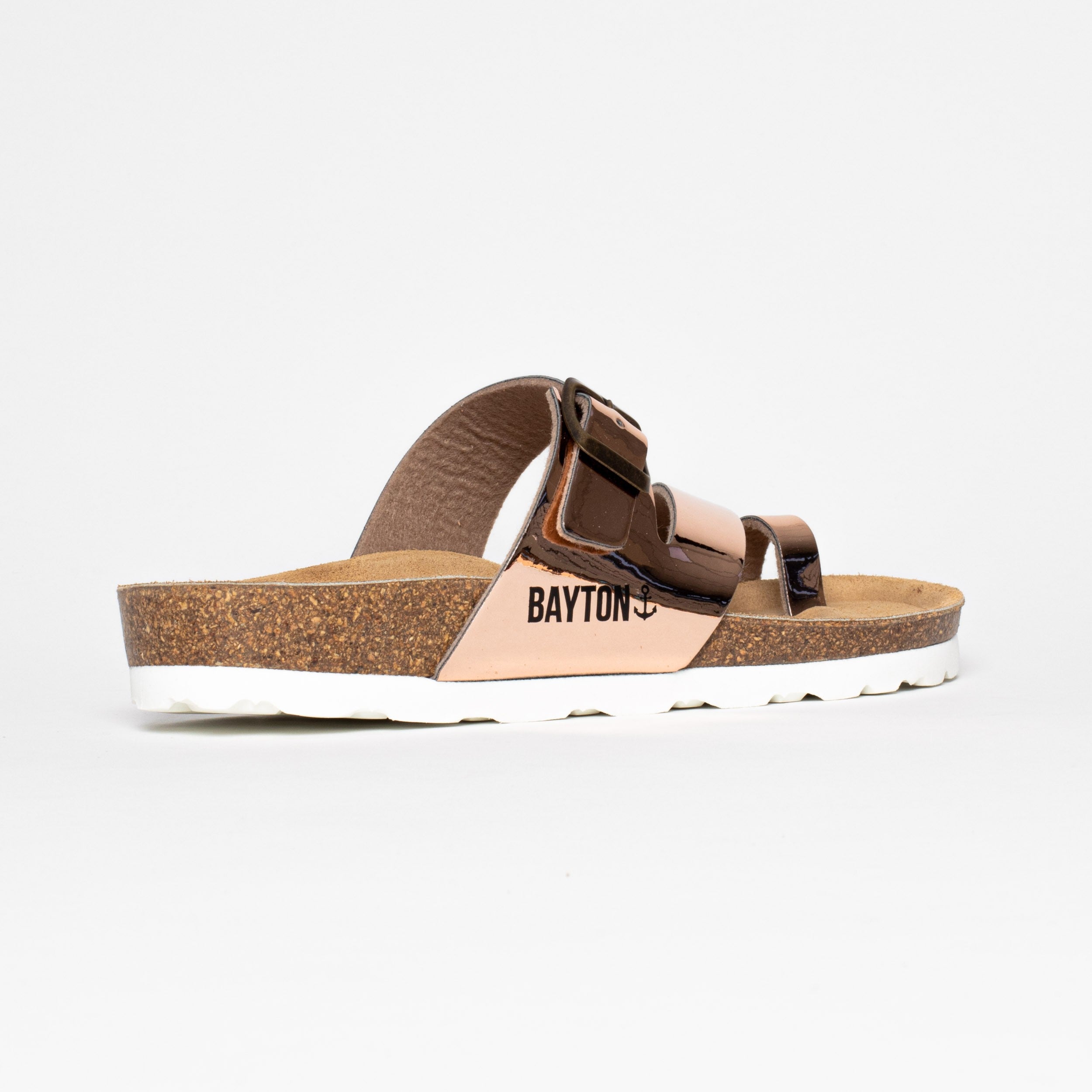 Biscay Rose Gold Open Toe Sandals