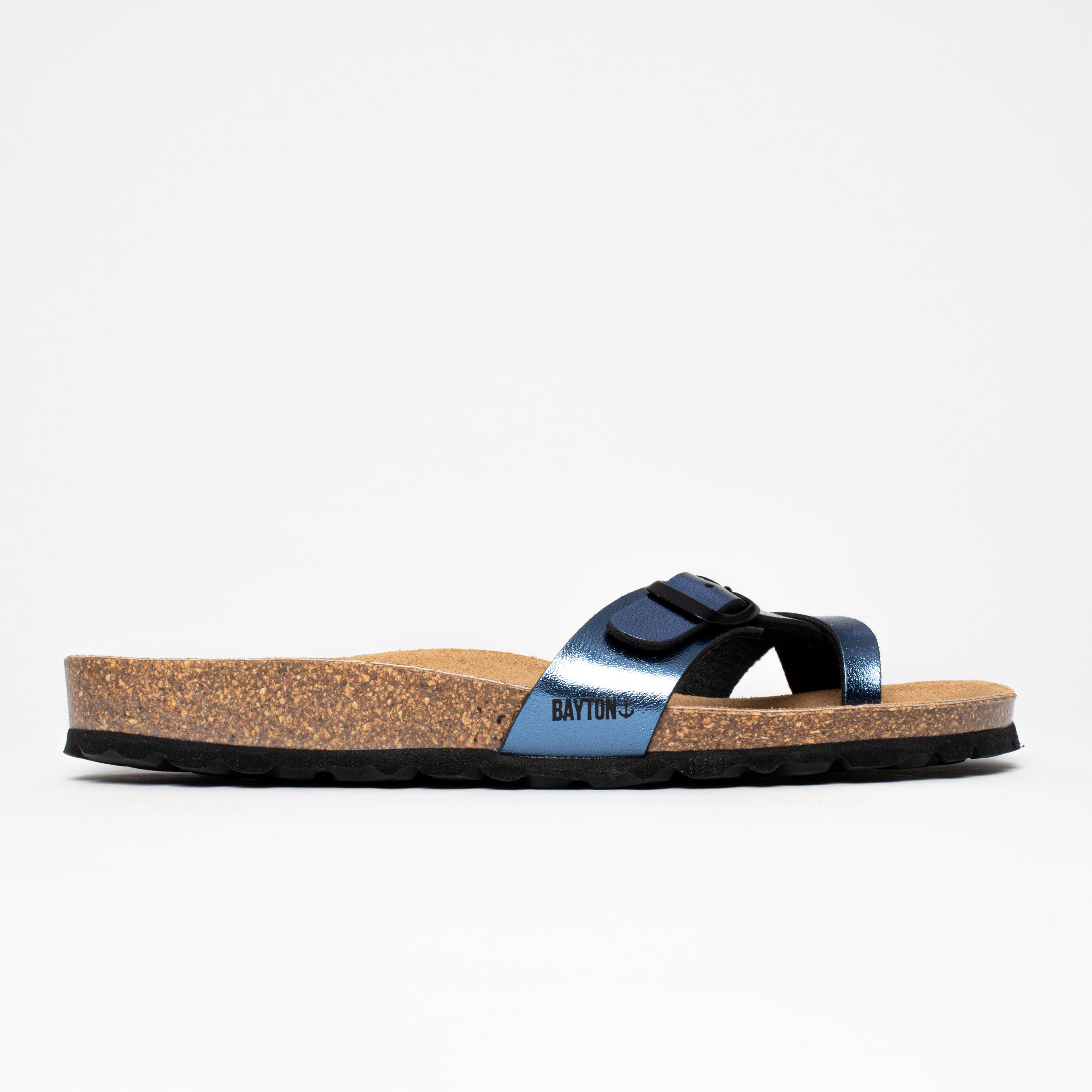 Lugo Denim Toe-Strap Sandals