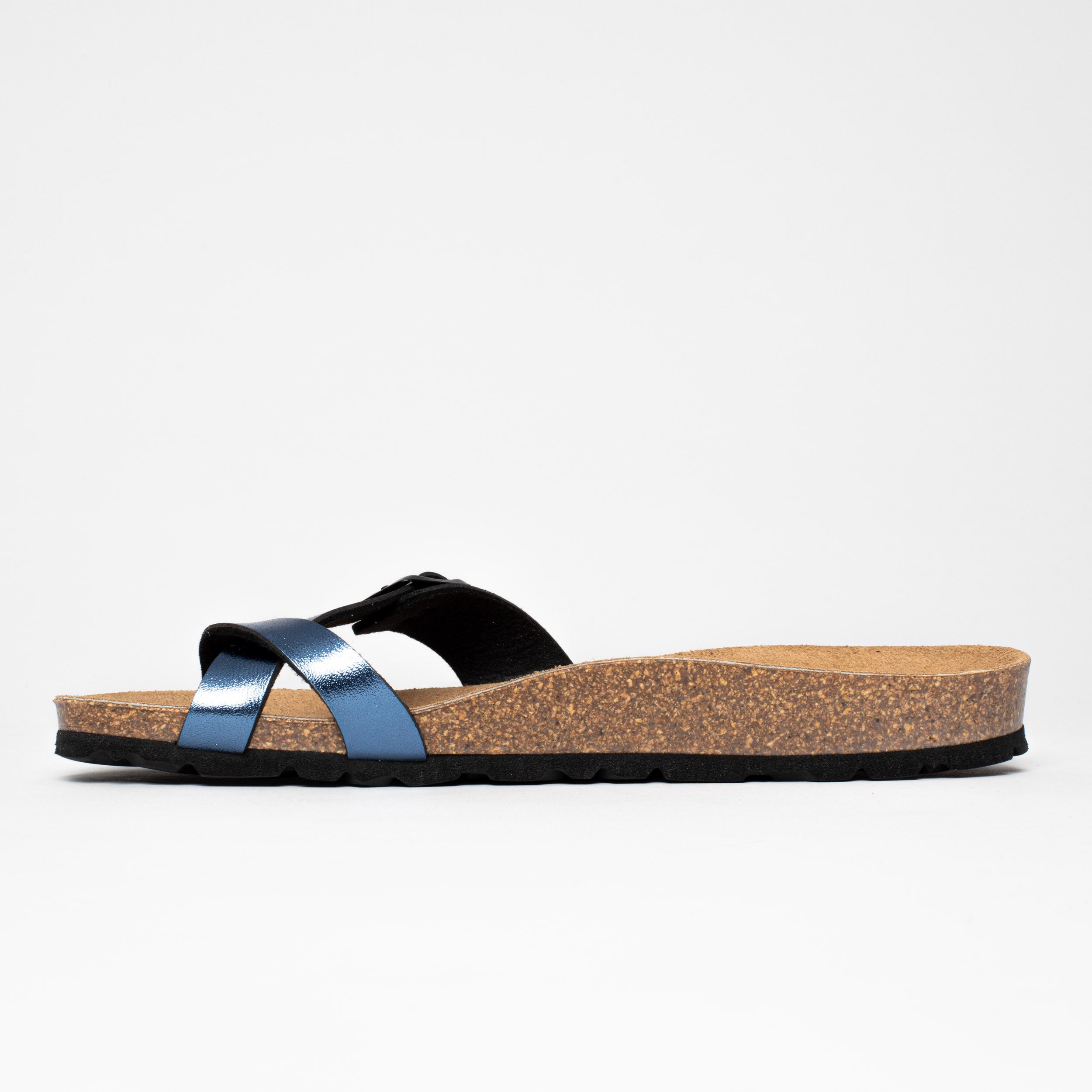 Lugo Denim Toe-Strap Sandals