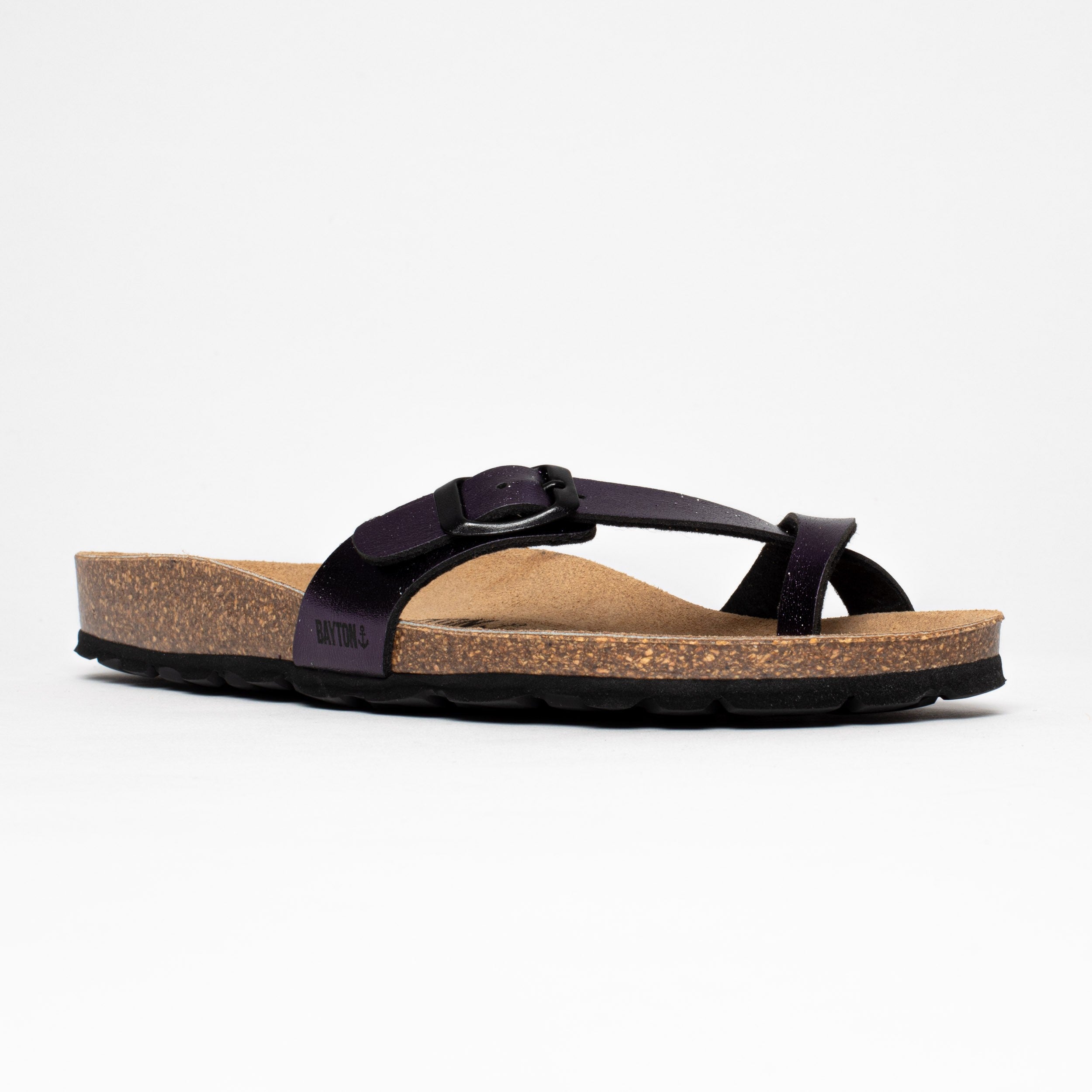 Junon Purple Open Toe Sandals