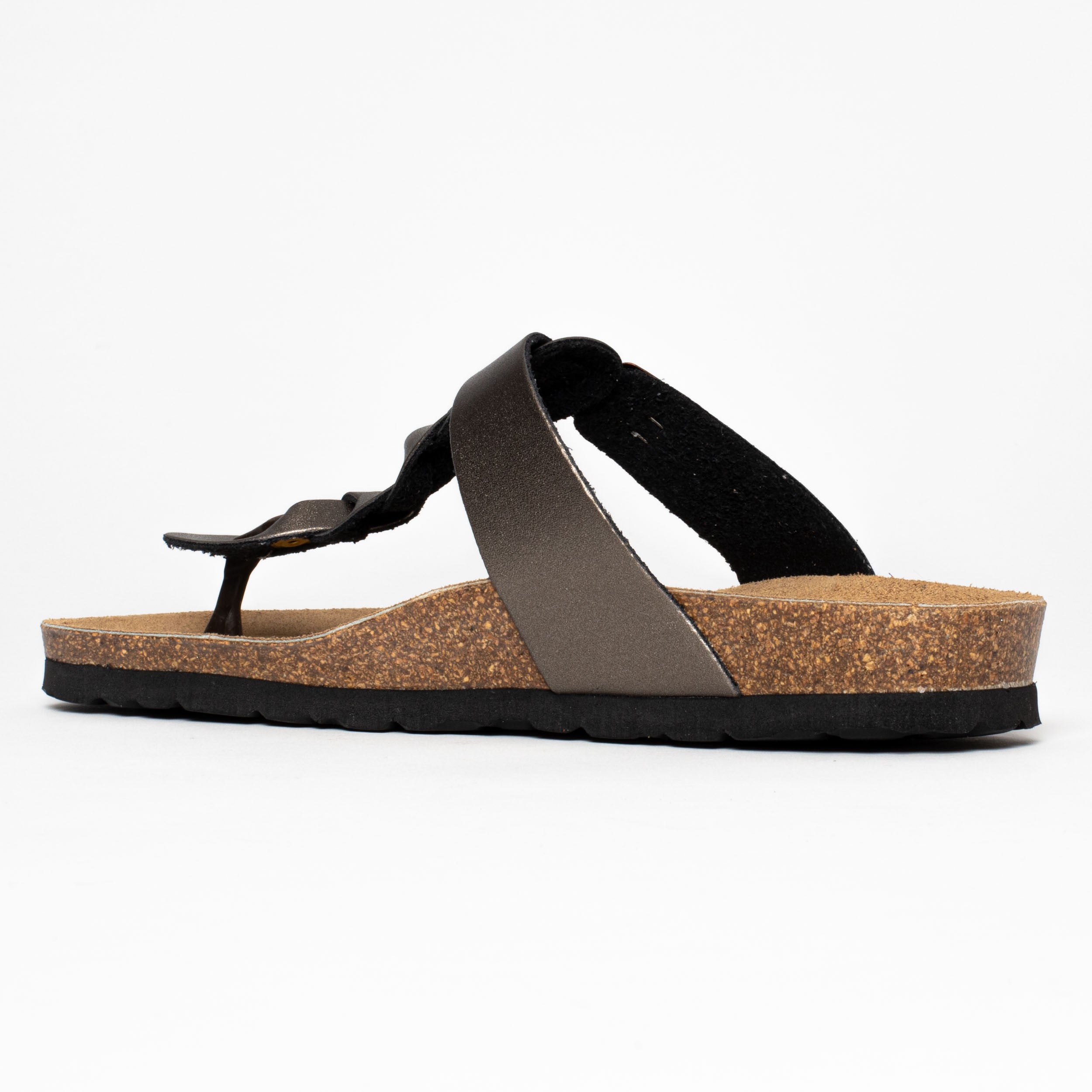 Huelva Copper Toe-Thong Sandals