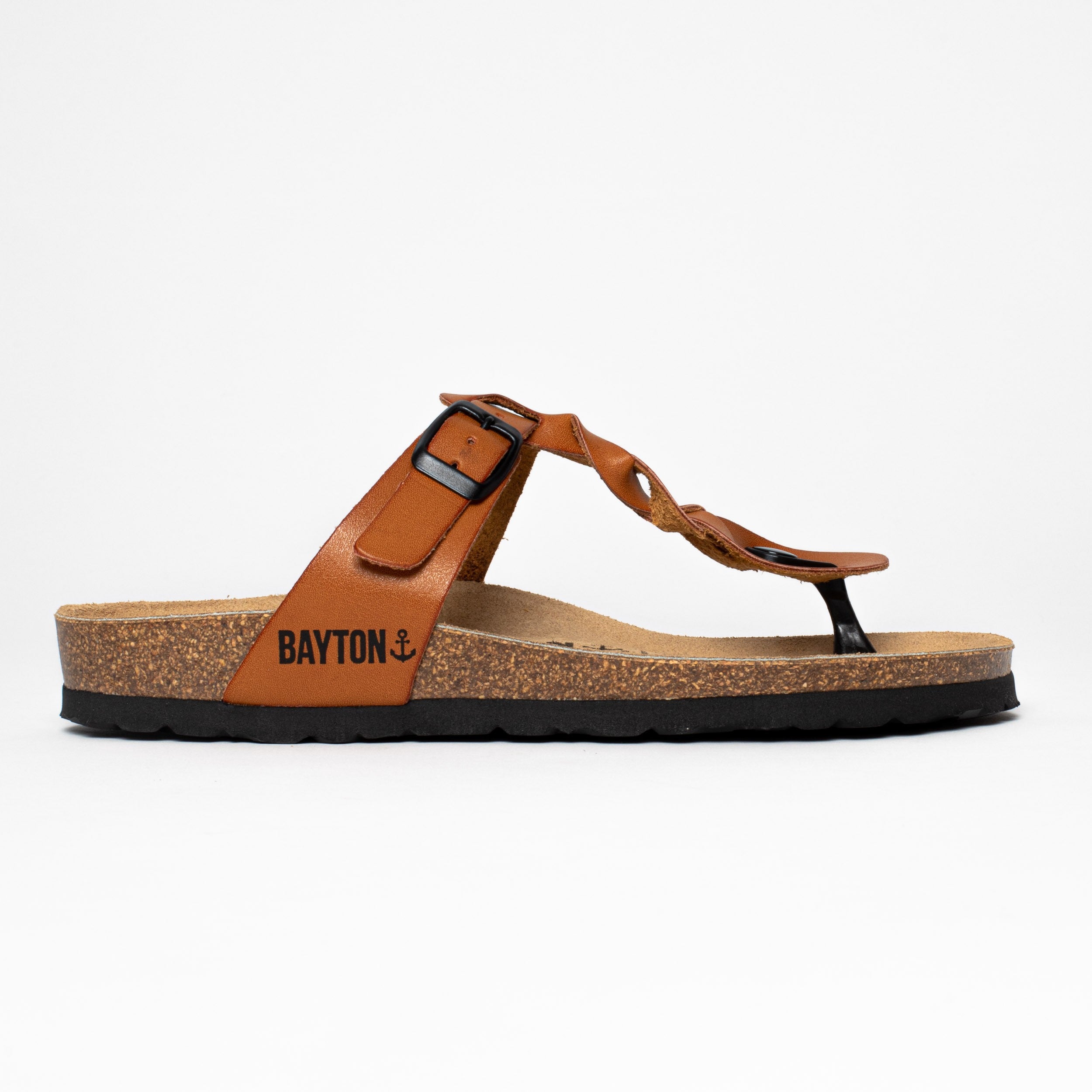 Huelva Tan Toe Post Sandals