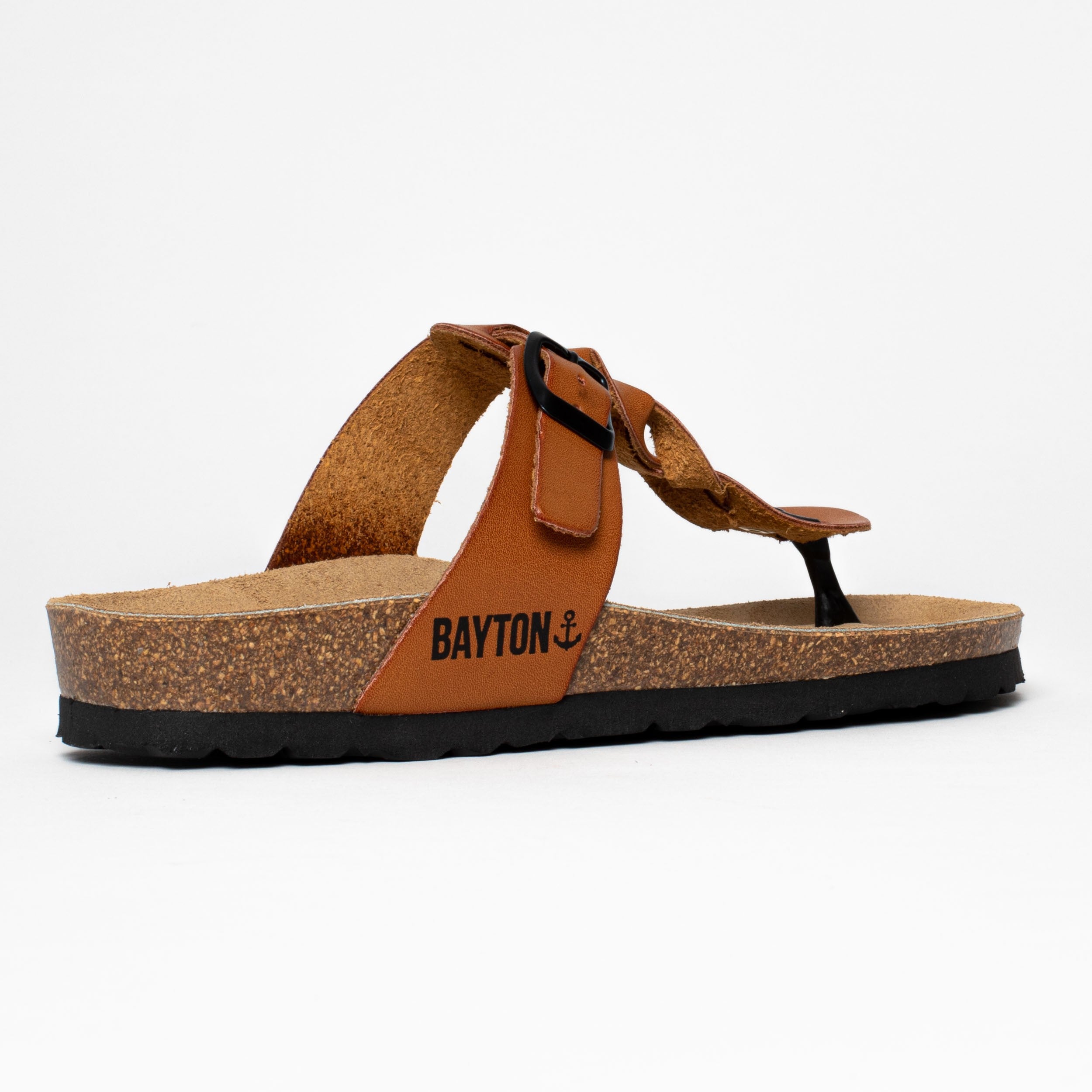 Huelva Tan Toe Post Sandals