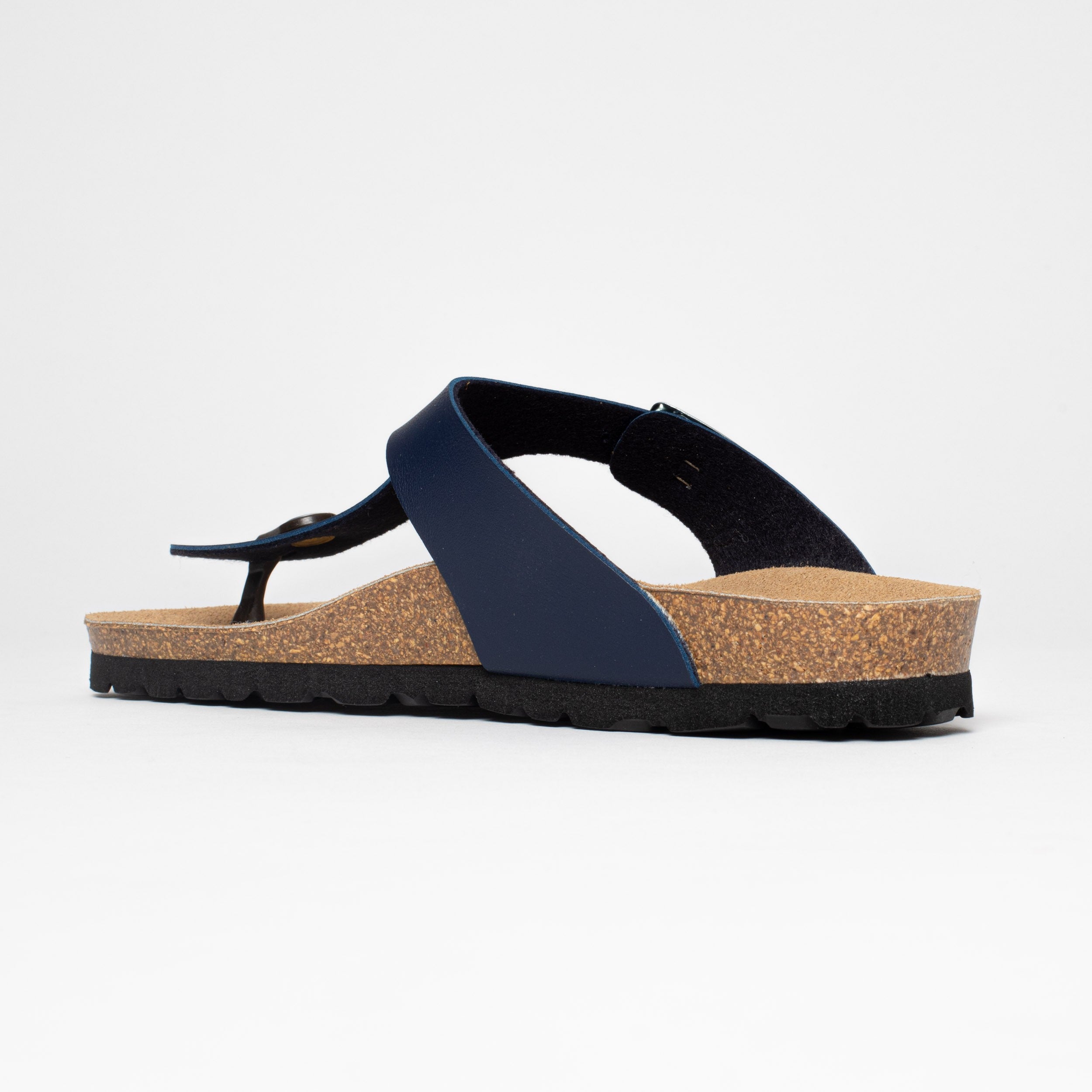 Cairns Navy Blue Toe Post Sandals