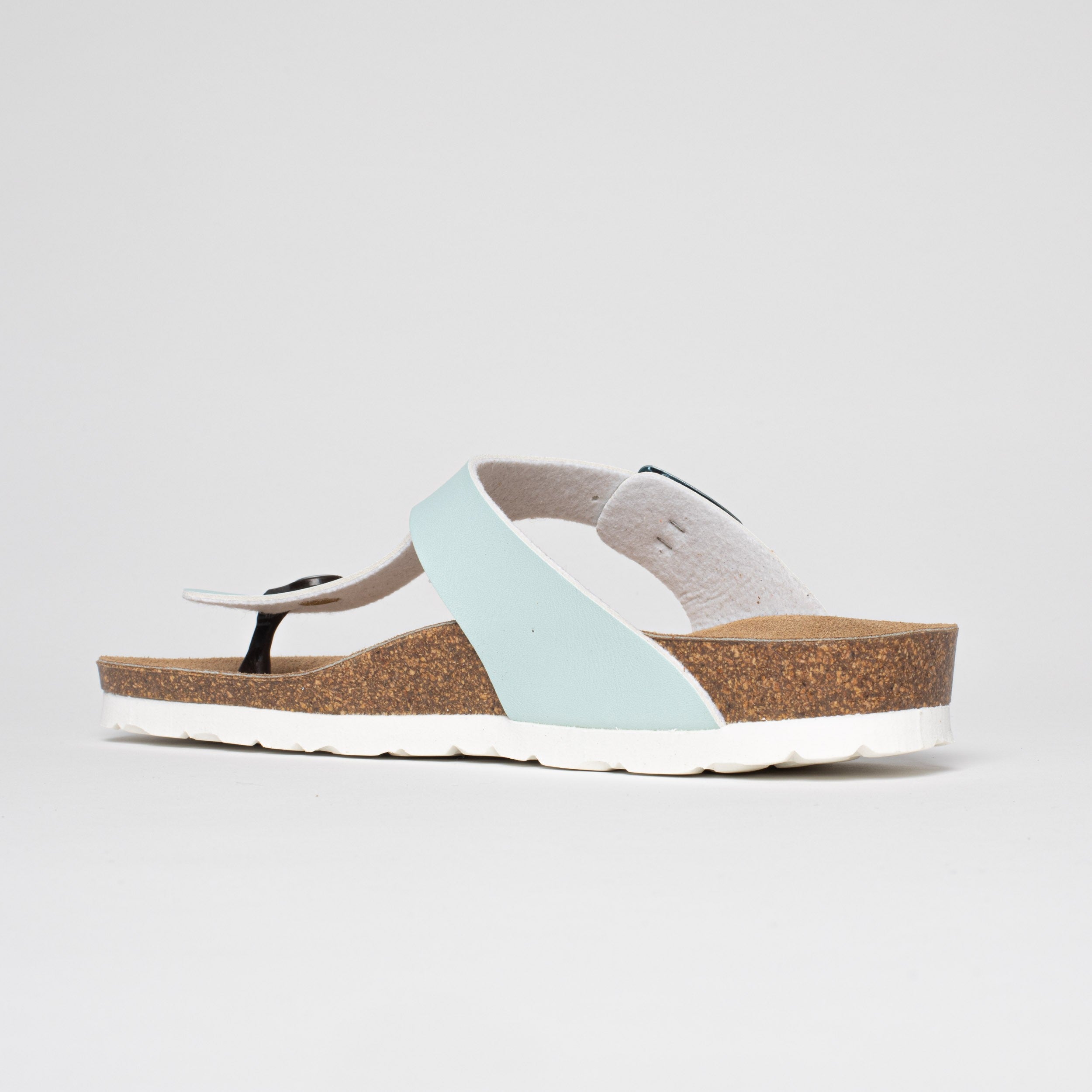 Cairns Mint Toe Post Sandals