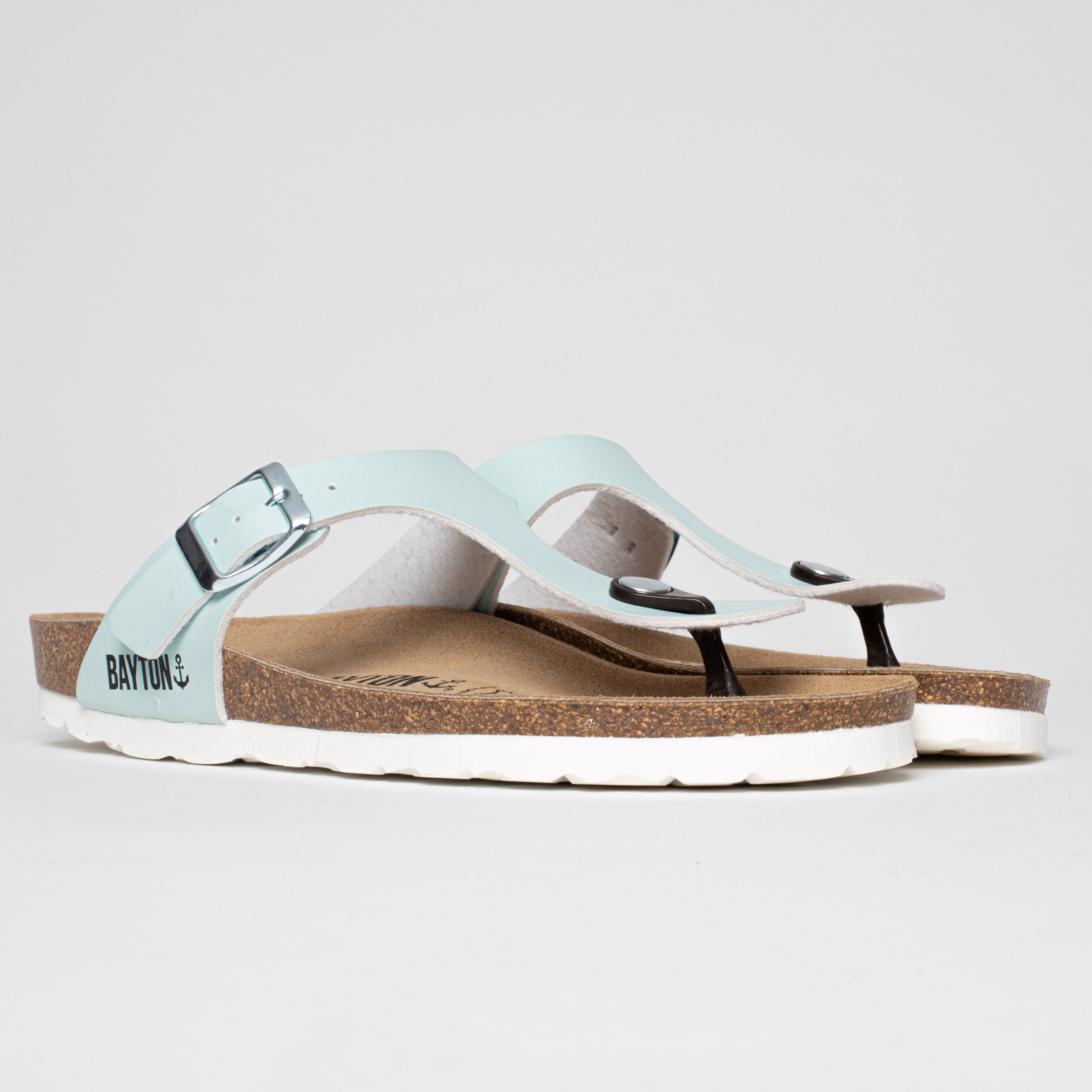 Cairns Mint Toe Post Sandals