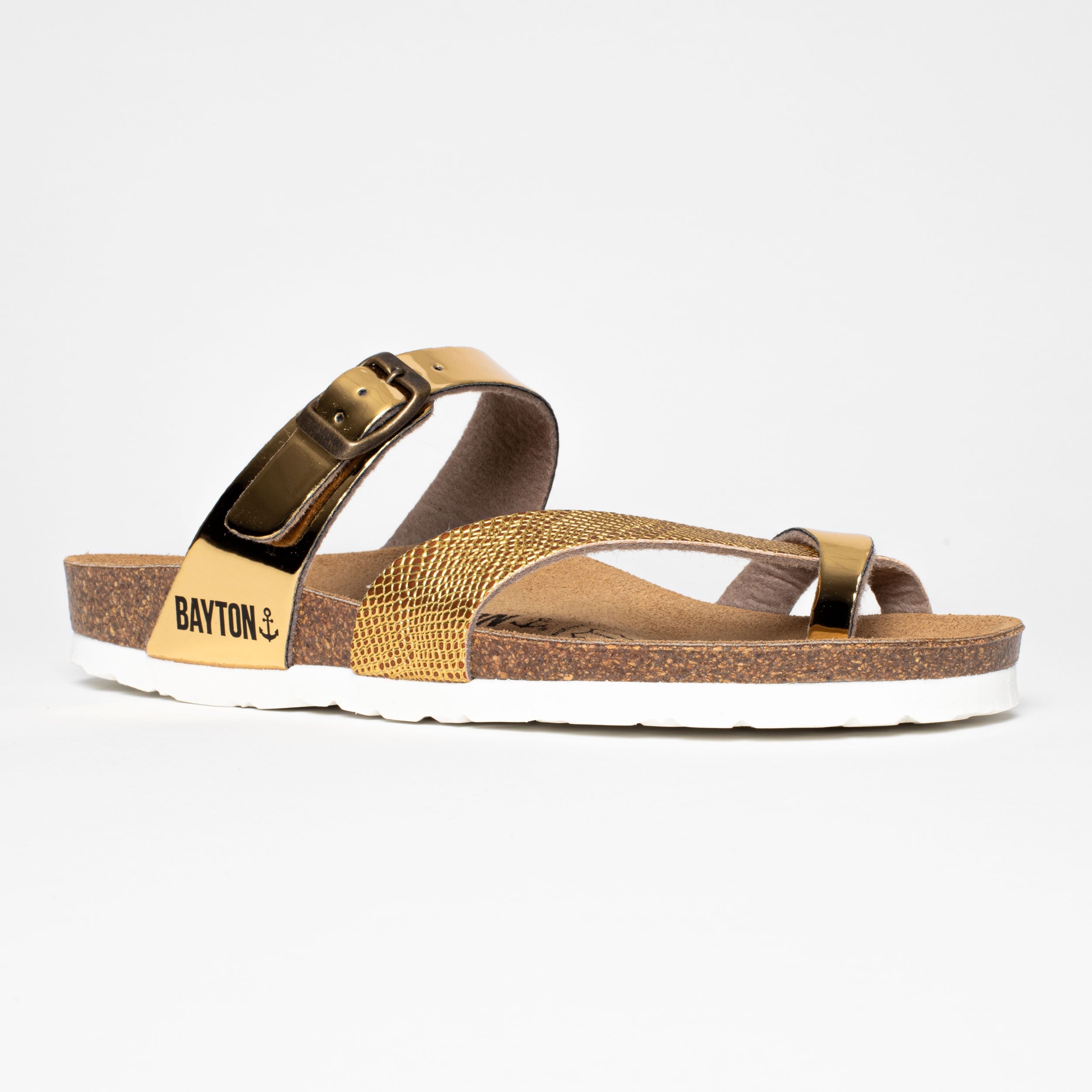 Diane Gold Toe-Toe Sandals