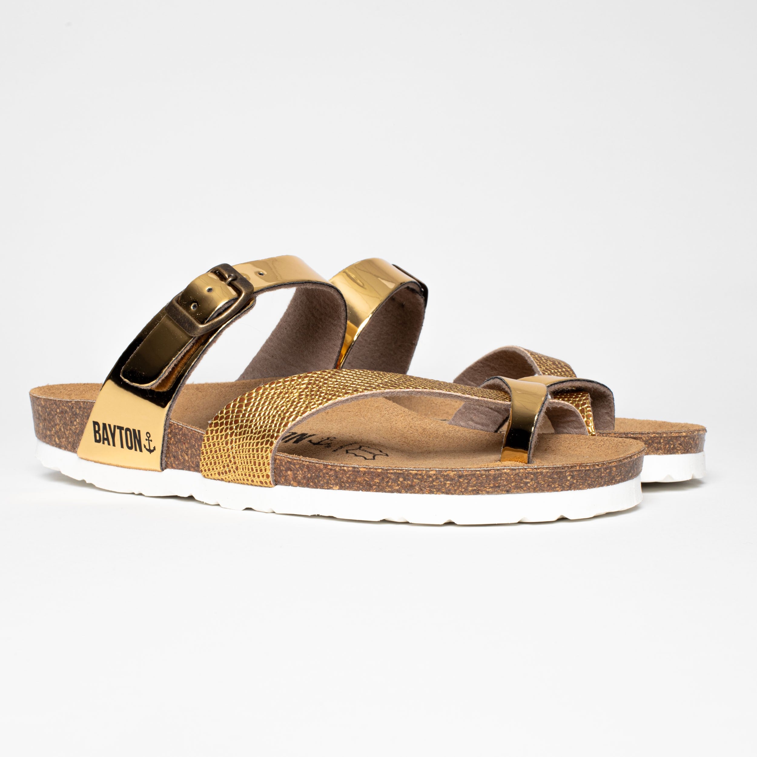 Diane Gold Toe-Toe Sandals