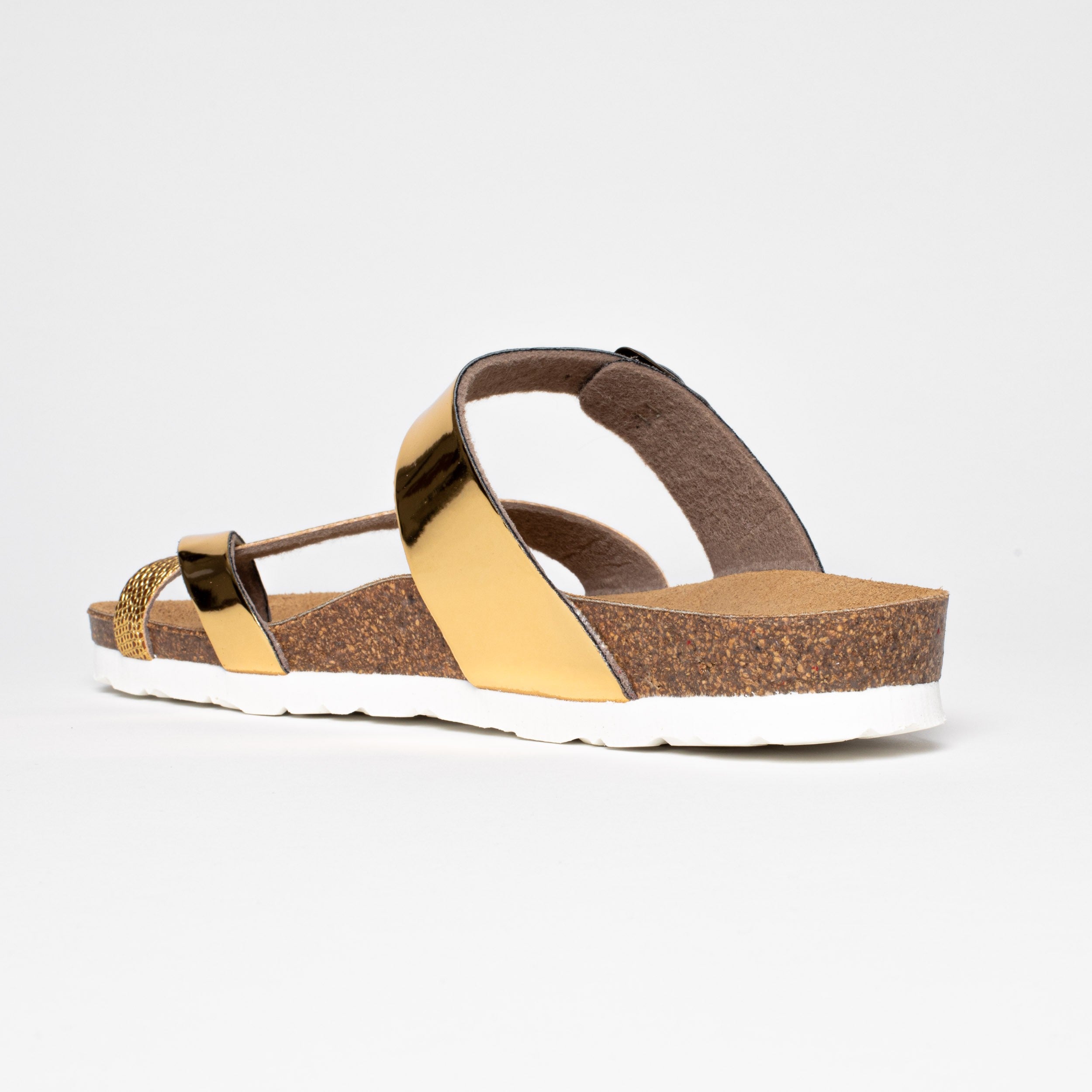 Diane Gold Toe-Toe Sandals