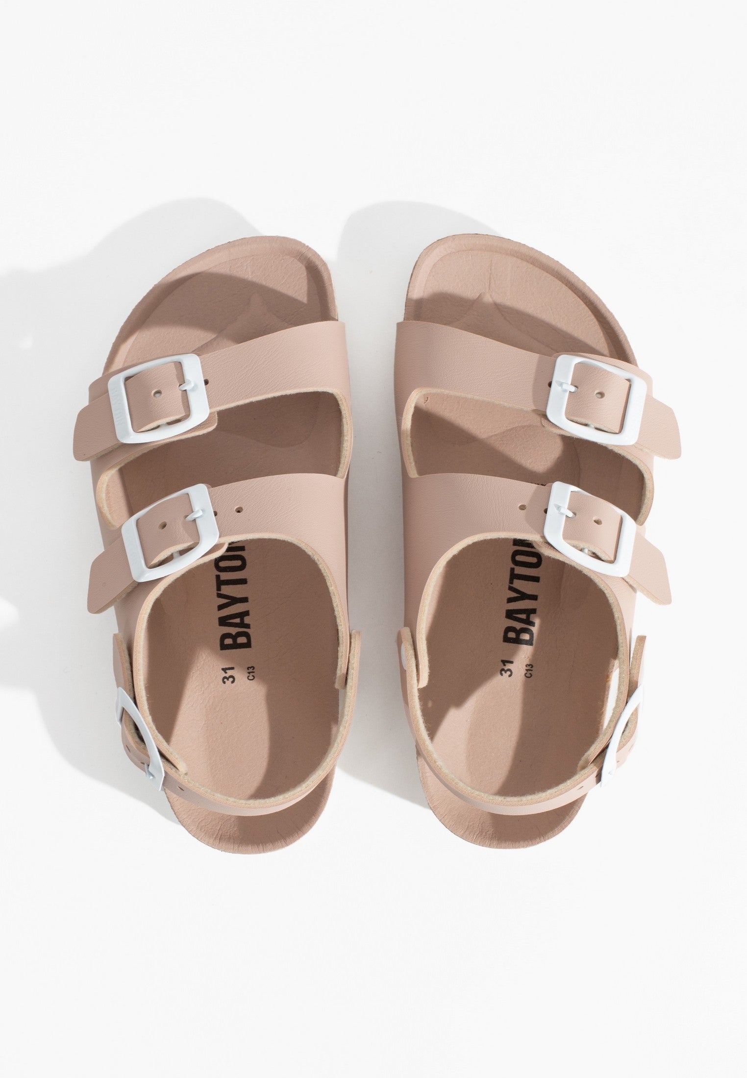 Achille Multibrides Nude Sandals