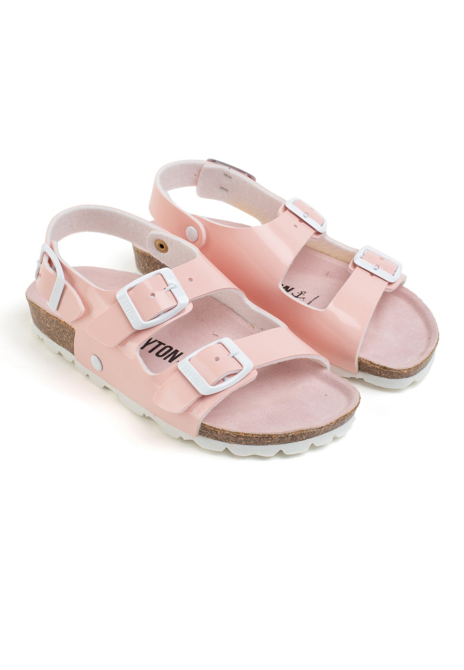 Light Pink Achilles Multi-Strap Sandals