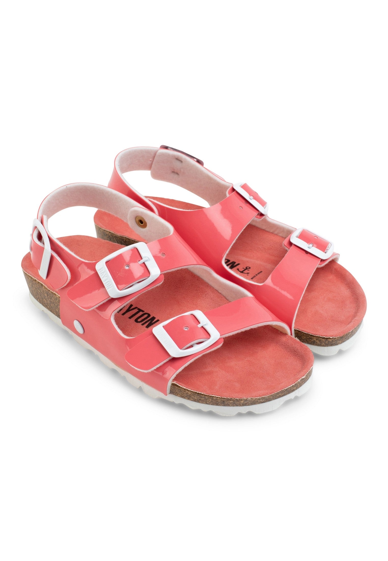 Sandalias Achille Multitiras Rosa