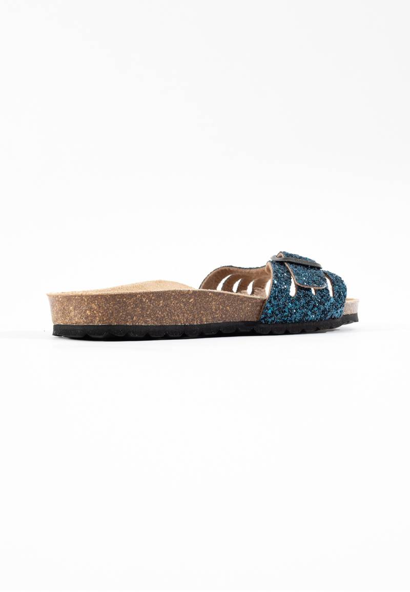 Athena Navy Blue 1 Strap Sandals