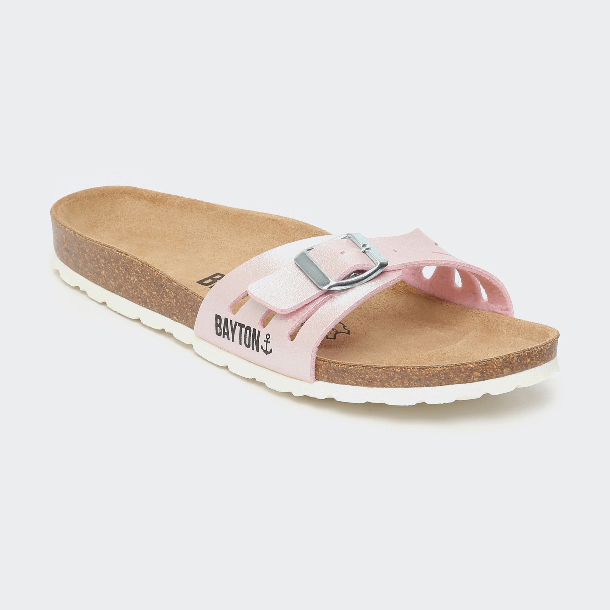 Sandalias Athena 1 Correa Rosa Claro