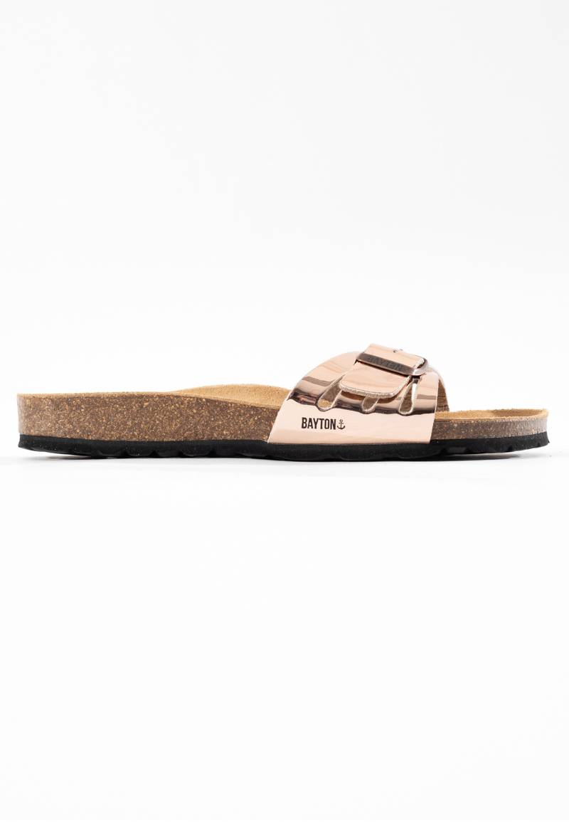 Athena Rose Gold 1 Strap Sandals