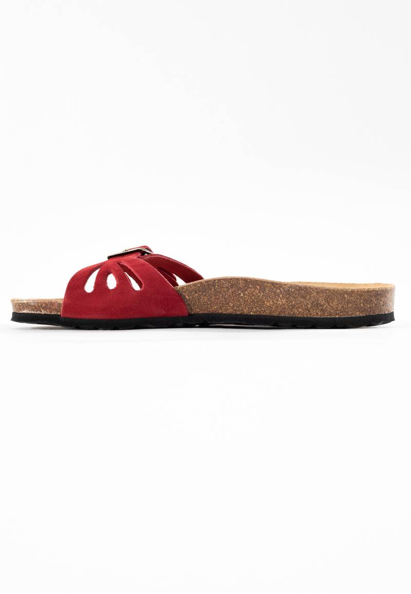 Sandalias Athena 1 Correa Rojo