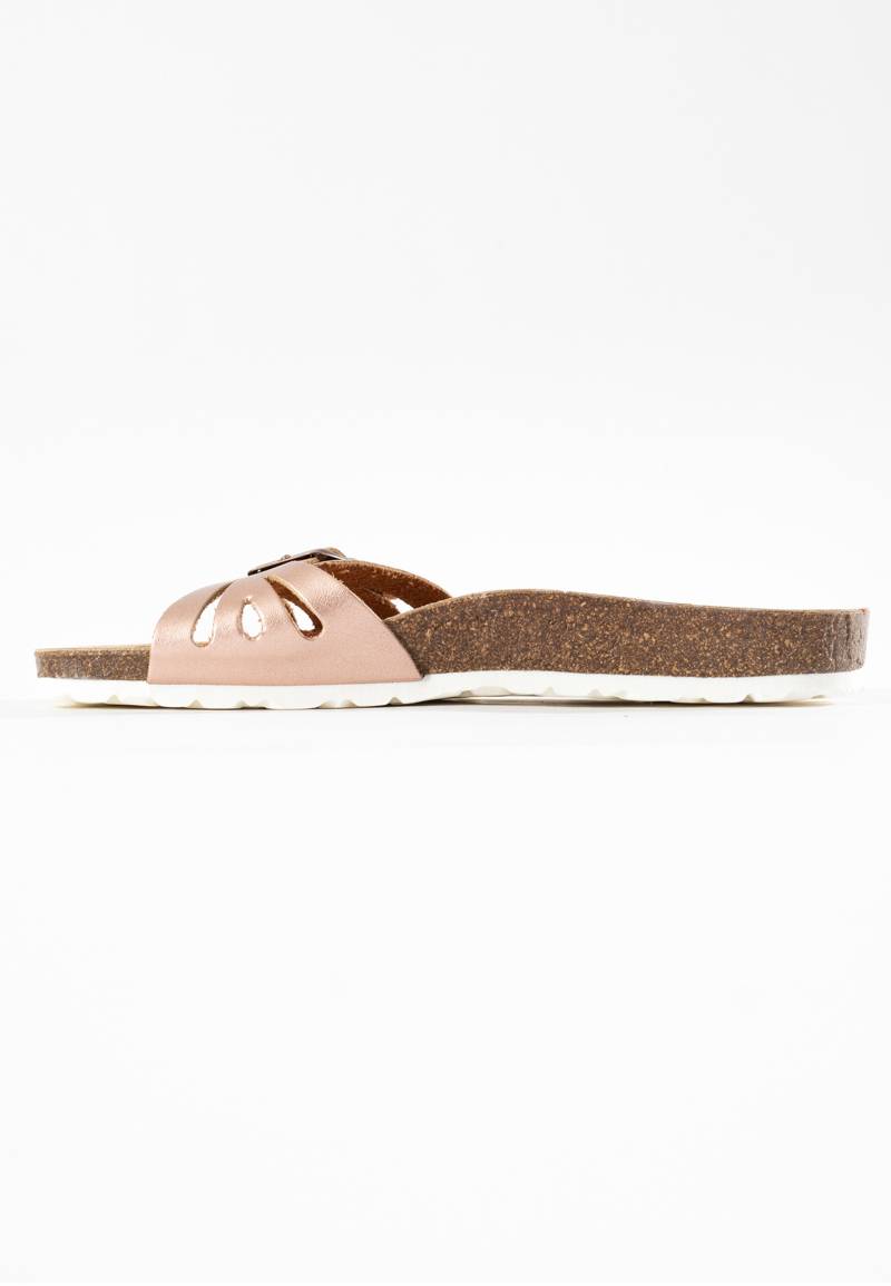 Athena Salmon 1 Strap Sandals