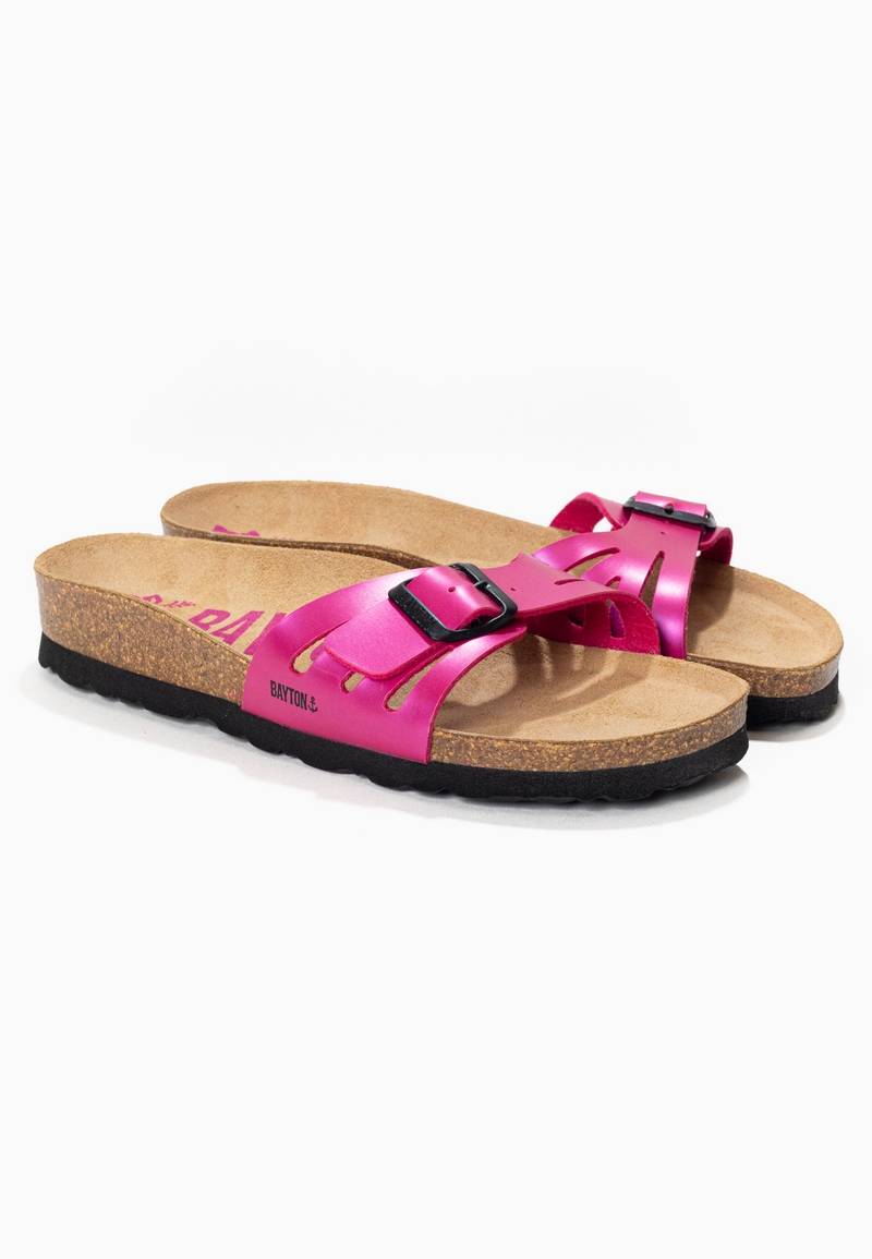 Athena Fuschia 1 Strap Sandals