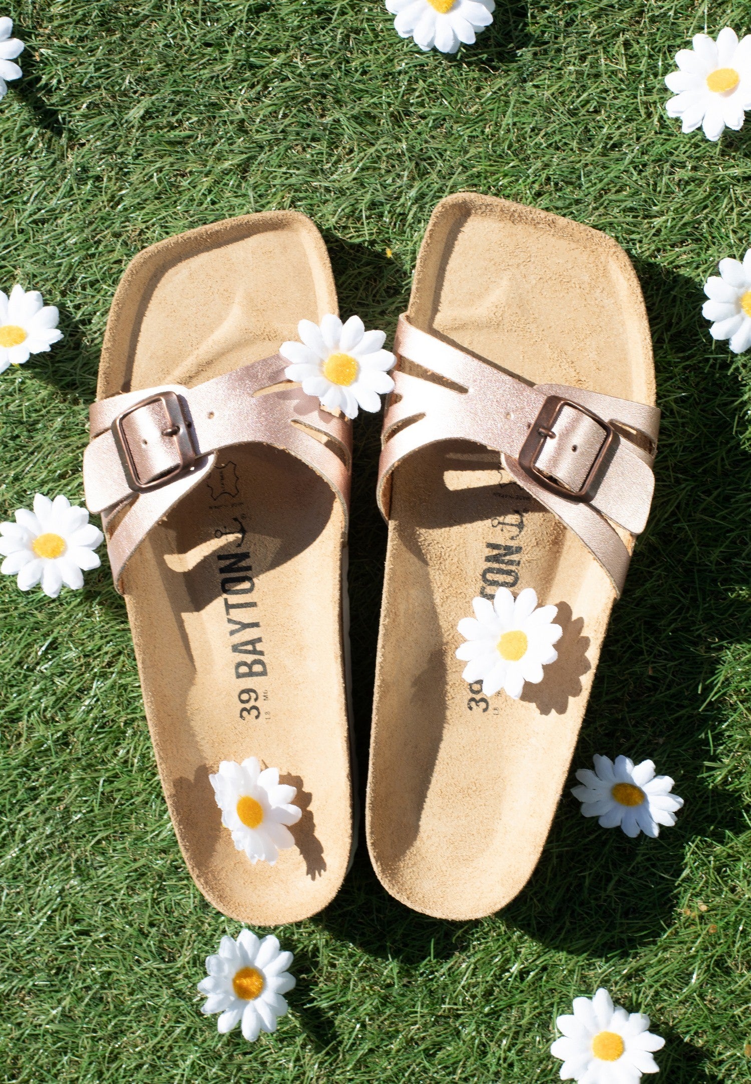 1 Bride Athena Sandals Rose gold