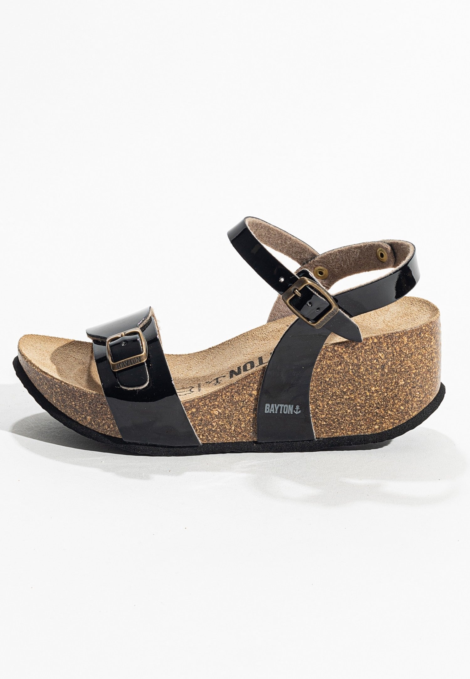 Avon Black Wedge and Semi-Wedge Sandals