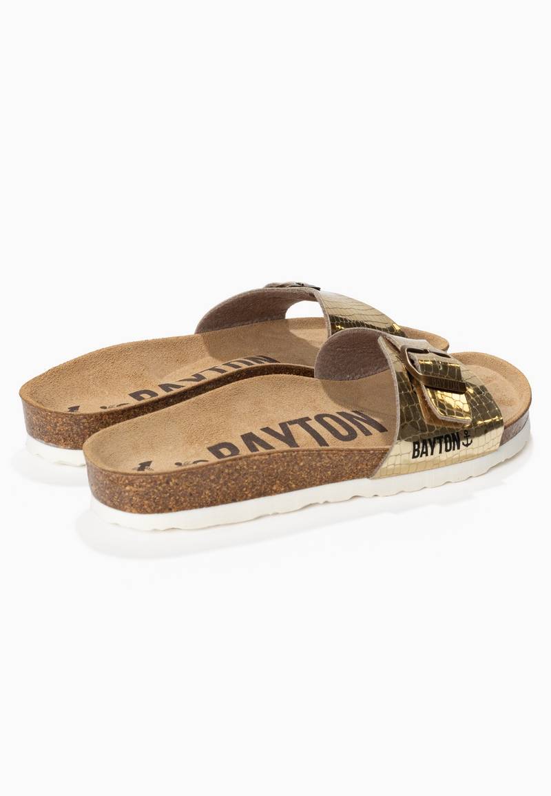 Sandals 1 Strap Azuqueca Gold