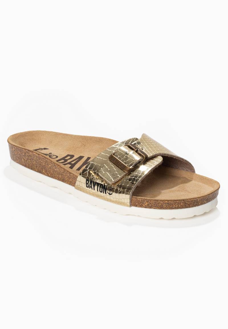 Sandals 1 Strap Azuqueca Gold