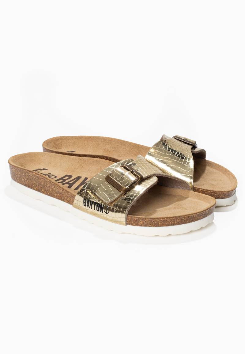 Sandals 1 Strap Azuqueca Gold