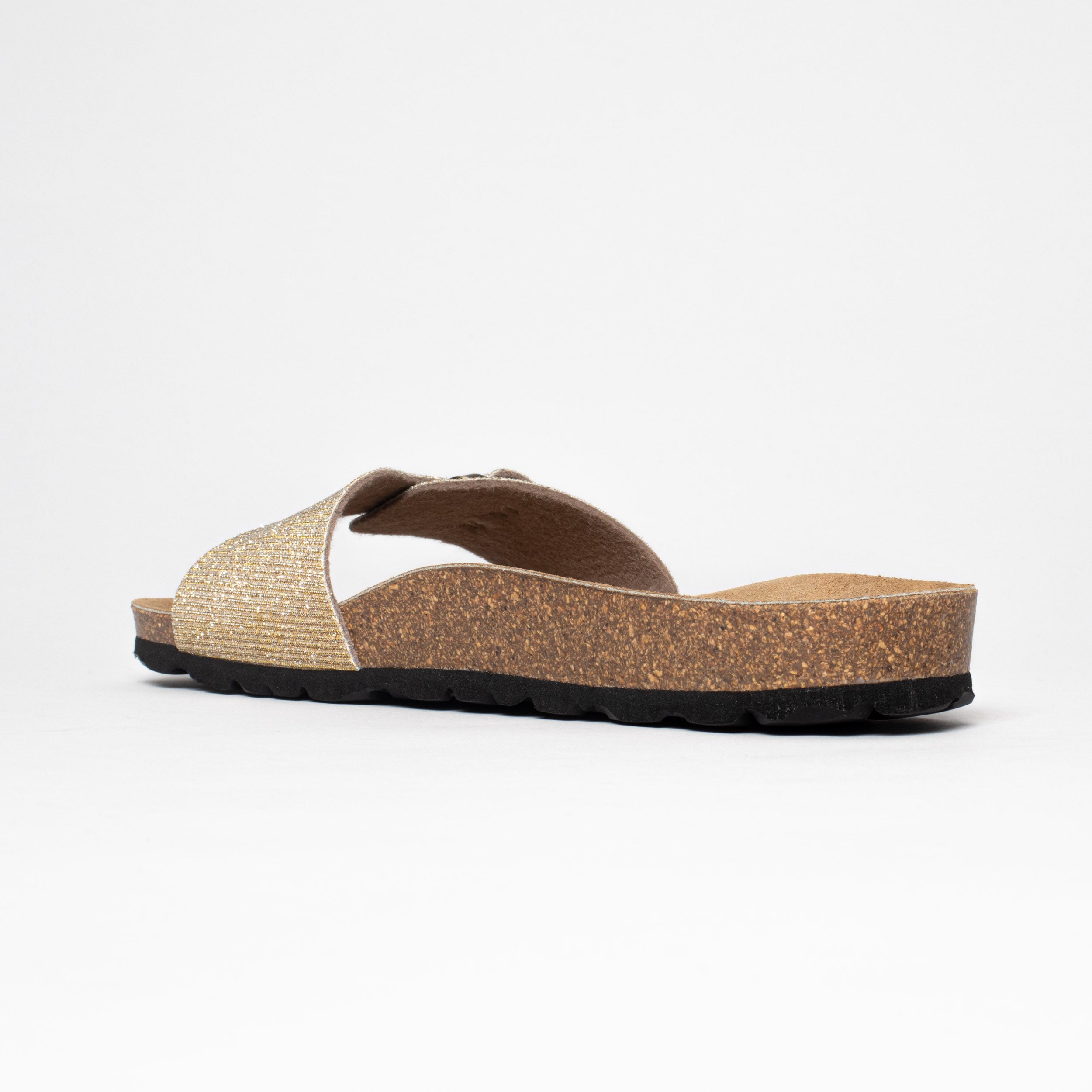 Ballarat Gold 1 Strap Sandals