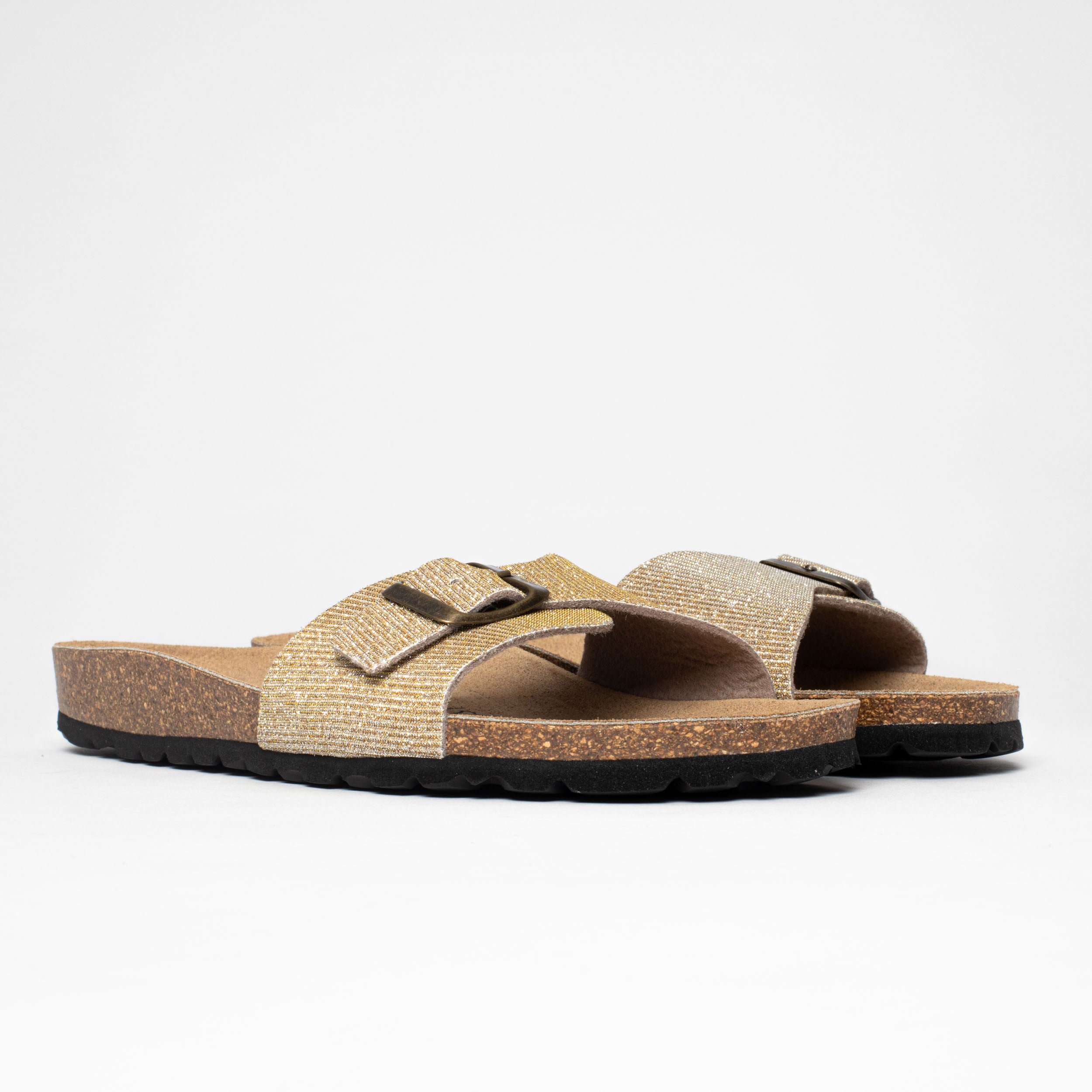 Ballarat Gold 1 Strap Sandals