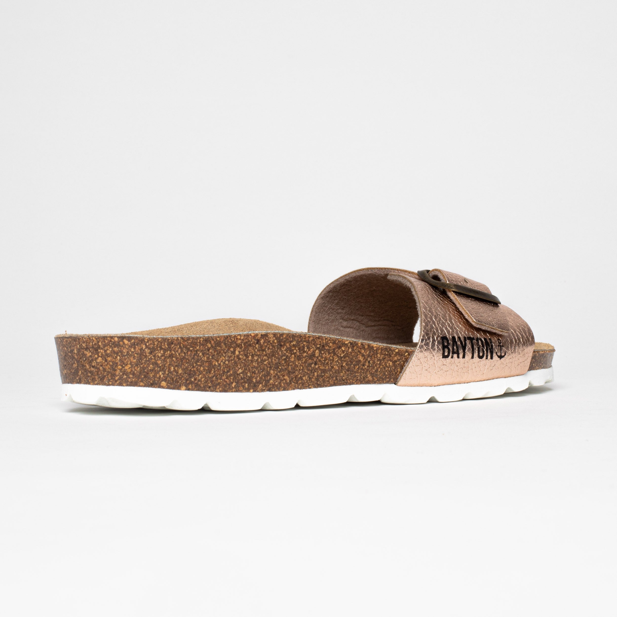 Ballarat Rose Gold 1 Strap Sandals