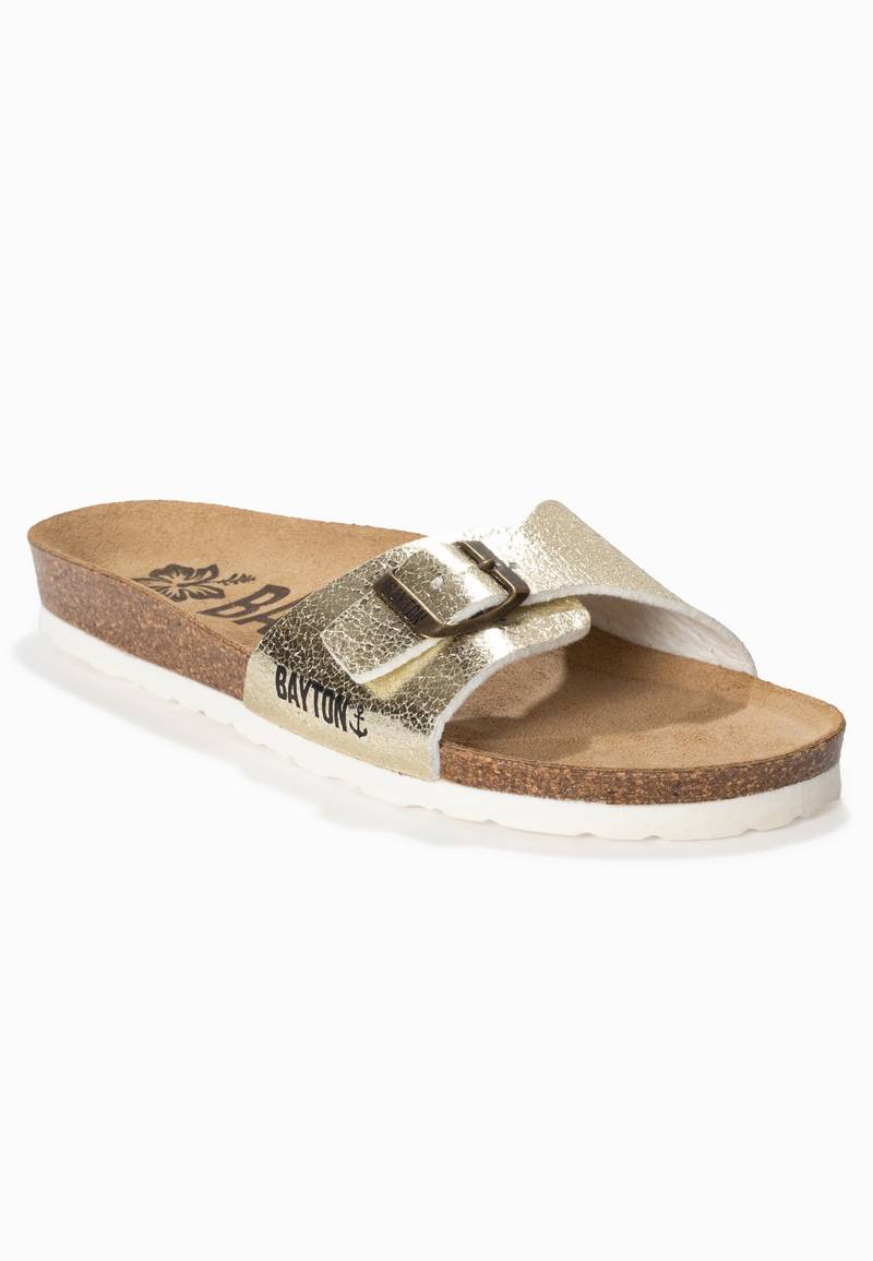 Ballarat Gold 1 Strap Sandals