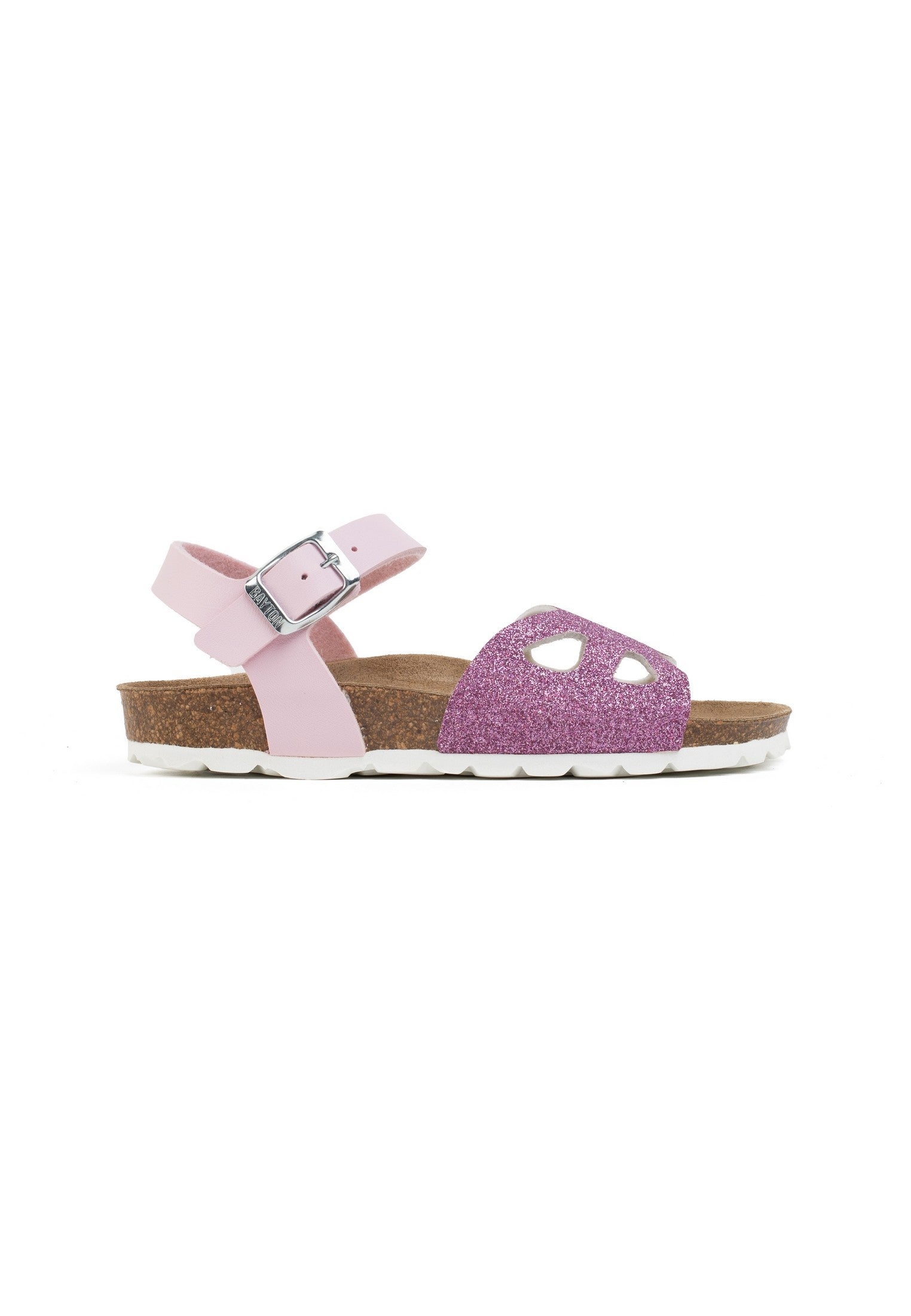 Butterfly Multi-Strap Sandals Pink