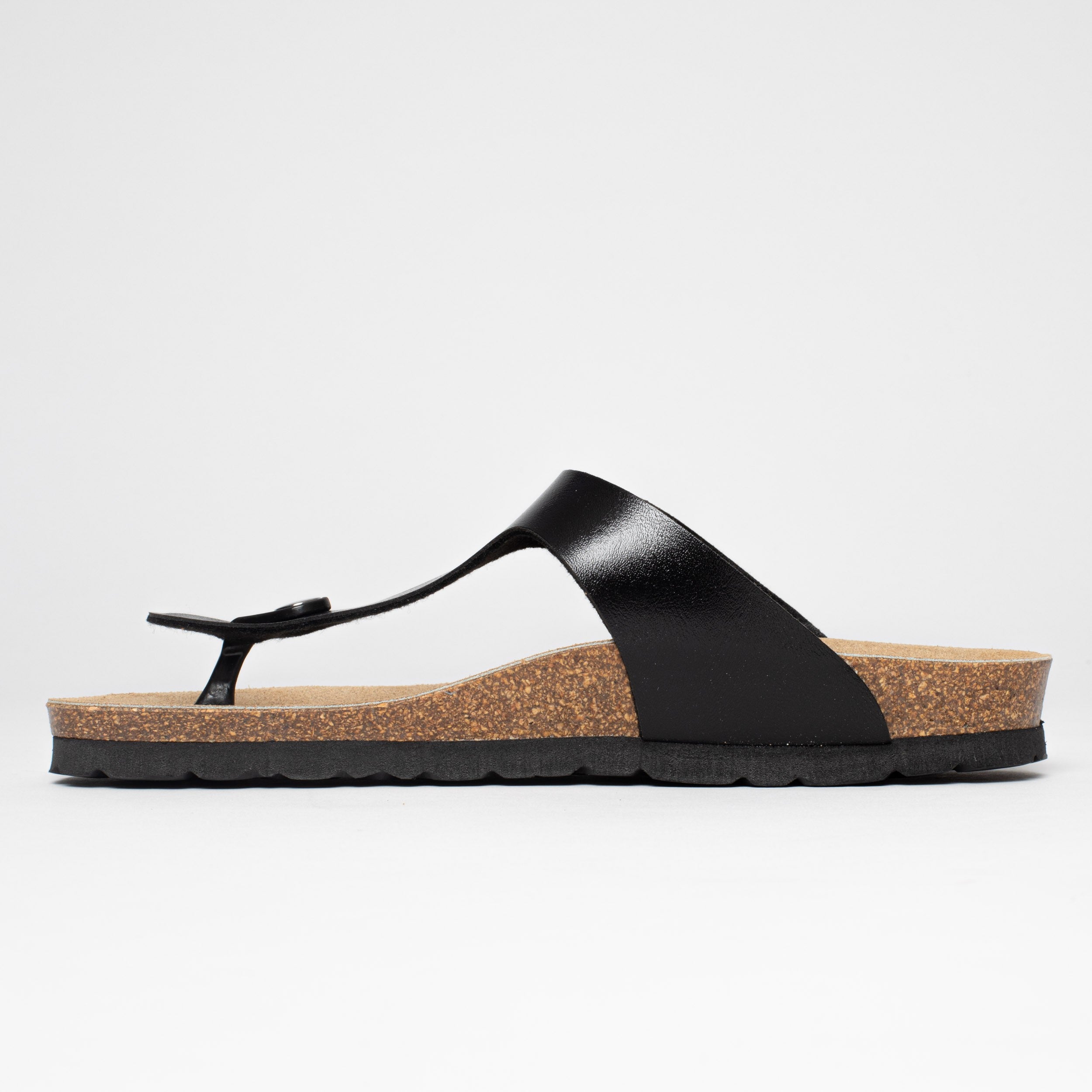 Cairns Black Open Toe Sandals