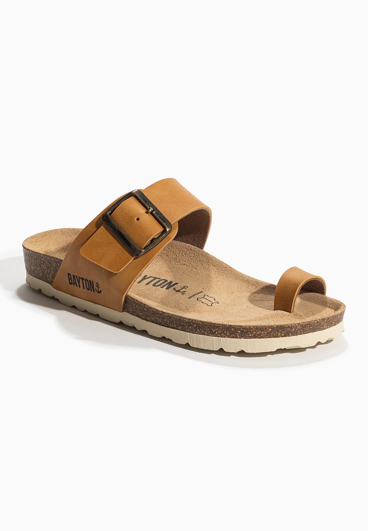 Caliente Camel Toe-Thong Sandals