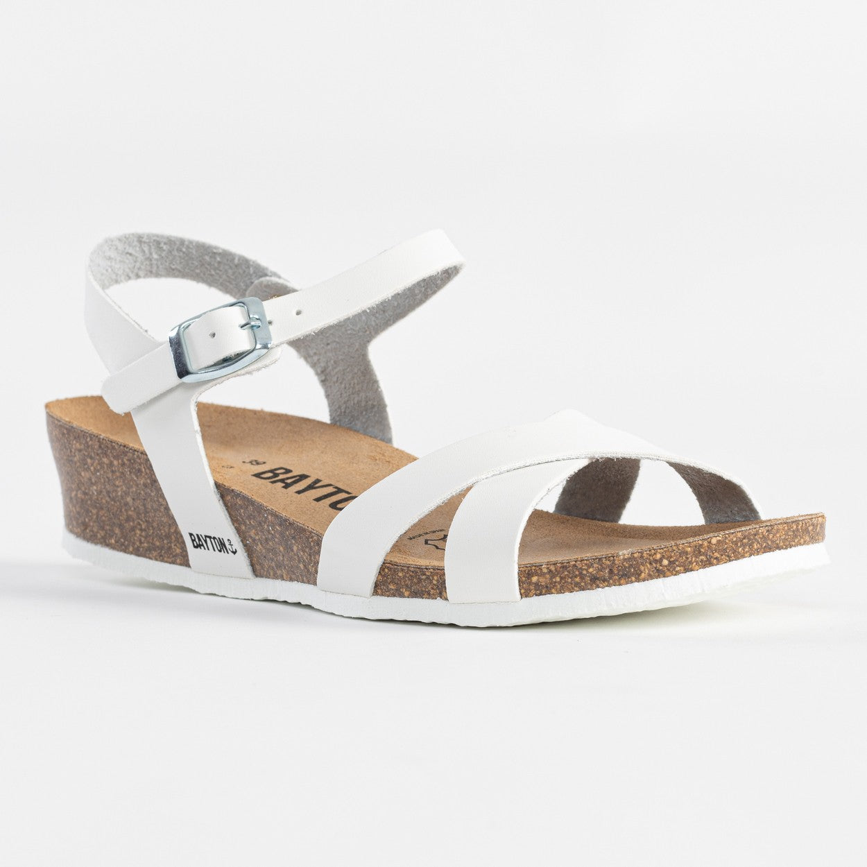 Sandalias Canberra Cuña Y Semicuña Blanco