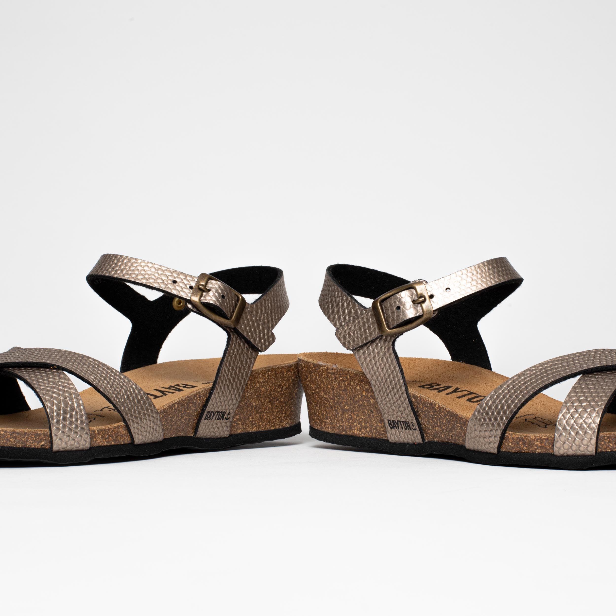 Canberra Mocha Wedge and Semi-Wedge Sandals