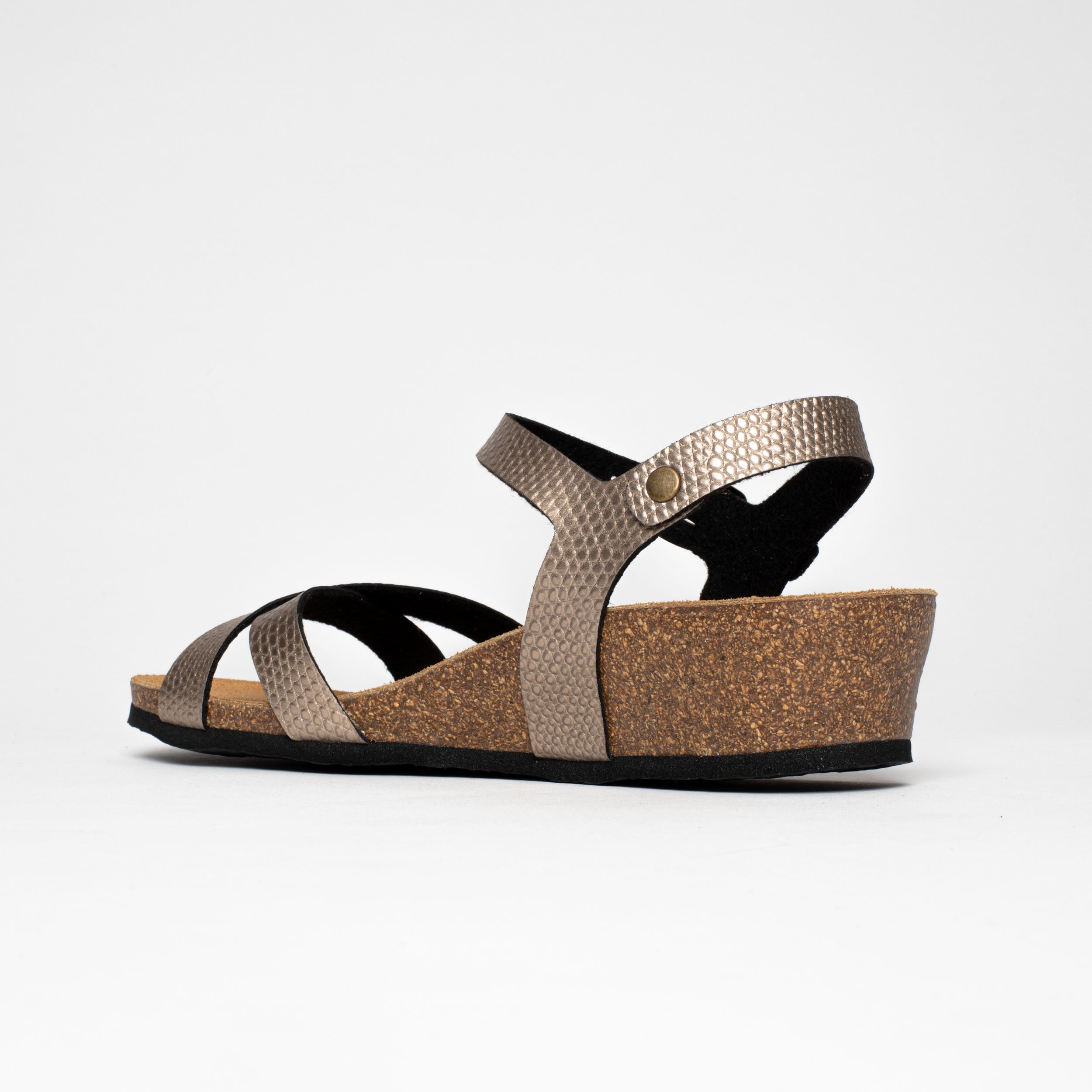 Canberra Mocha Wedge and Semi-Wedge Sandals