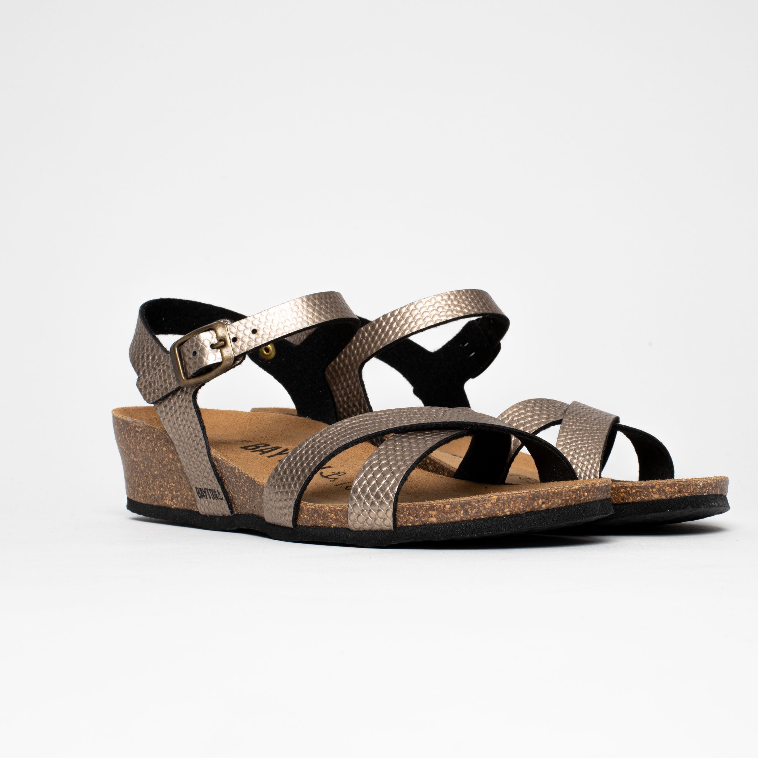 Canberra Mocha Wedge and Semi-Wedge Sandals