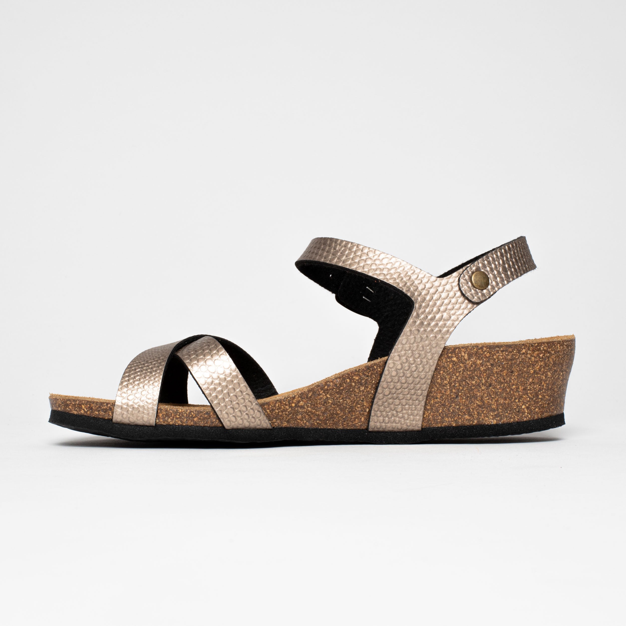 Canberra Mocha Wedge and Semi-Wedge Sandals