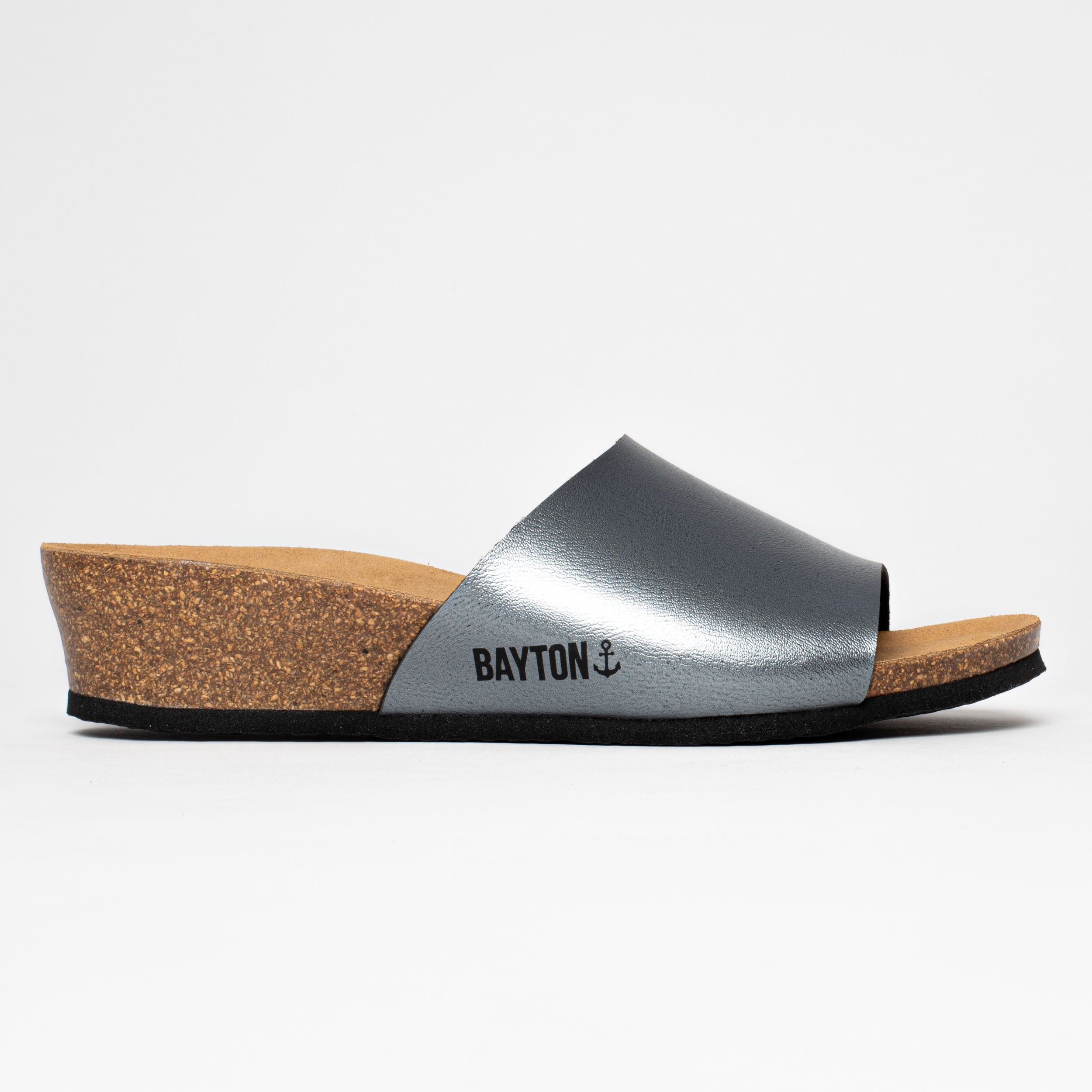 Ventura Anthracite Grey Wedge and Semi-Wedge Sandals